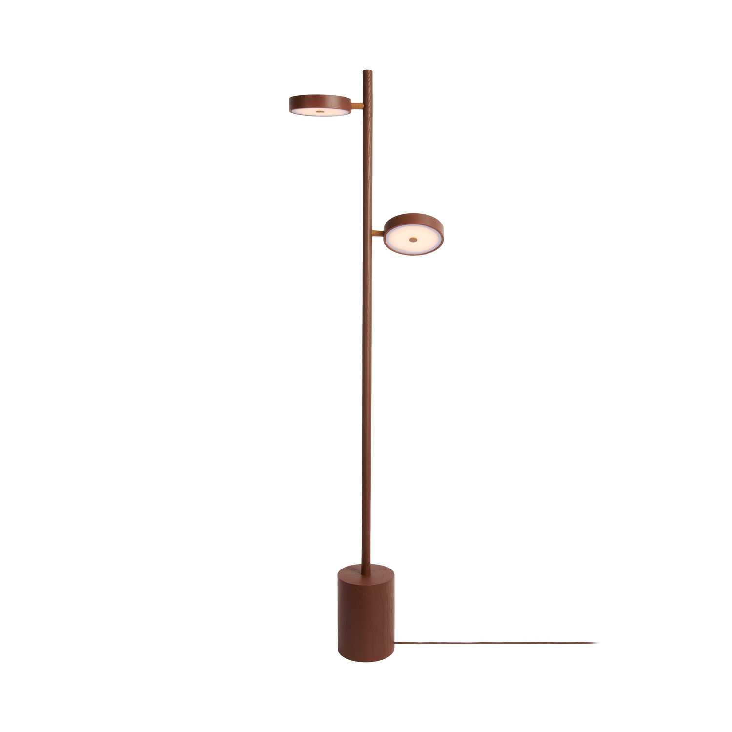 Good & Mojo Brown - Floor Lamp Okinawa - Ashwood