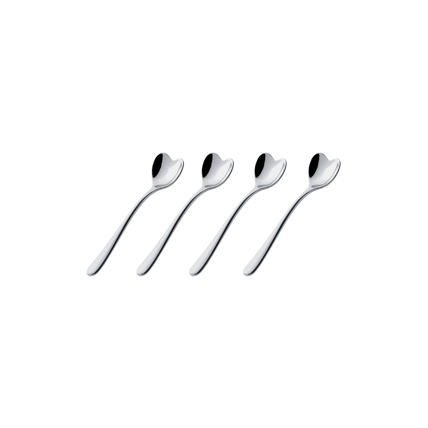 Alessi - Set Of 4 Mirri - Metal - Stainless Steel - Designer Miriam Mirri