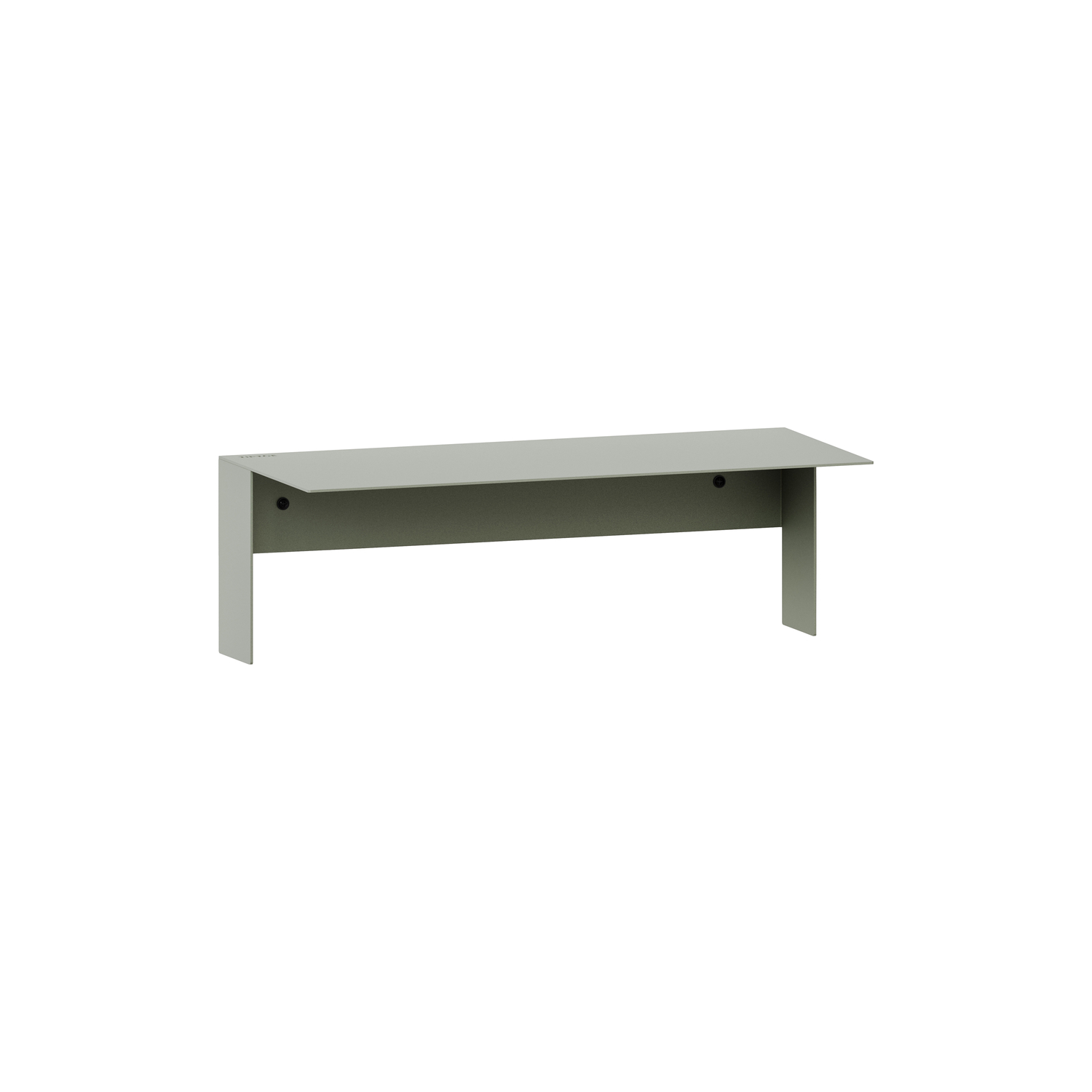 Tiptoe Green - Shelf Pli - Powder Coated Steel