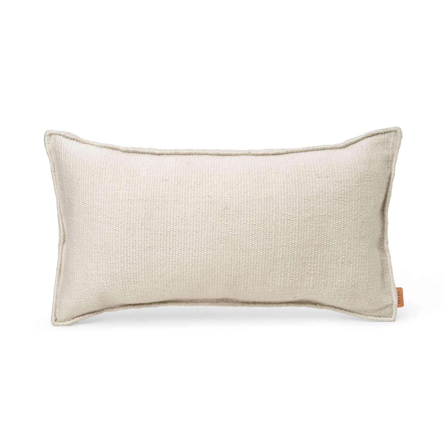Ferm Living - Outdoor-Kissen Désert - Weiß - Recycelter Stoff - Designer Trine Andersen