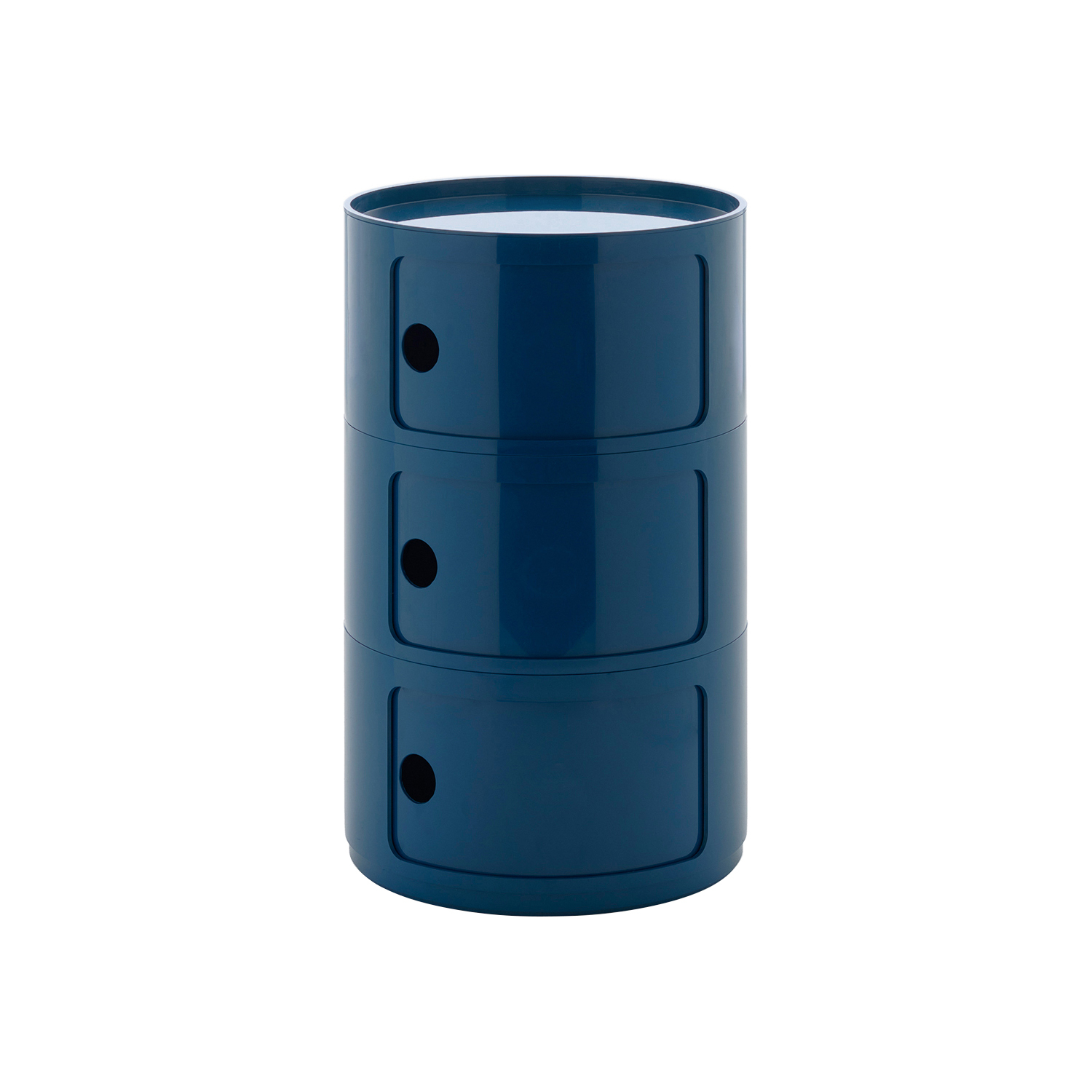 Kartell Blue - Storage Componibili - Abs - Designer Anna Castelli Ferrieri
