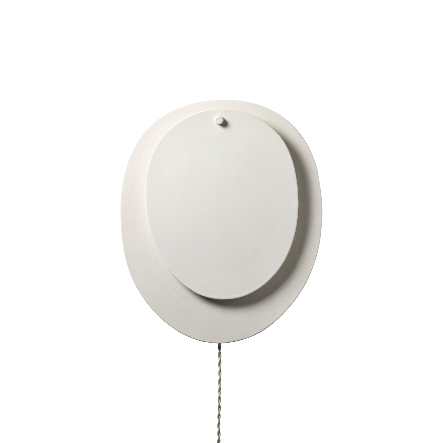 Serax Light/White - Wall With Plug Nebula - Glazed Ceramic - Designer Studio Ottawa