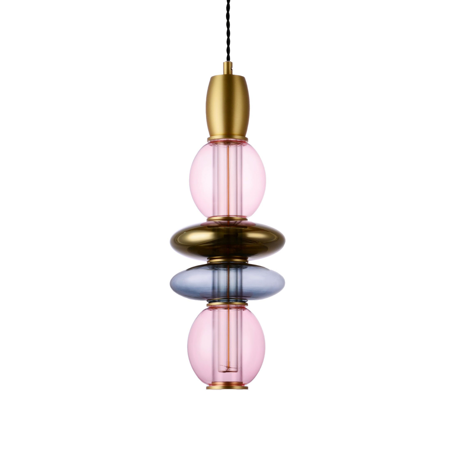 ELEMENTS LIGHTING - Suspension Vertical - Gris - Aluminium ELEMENTS LIGHTING - Suspension Vertical - Gris - Aluminium
