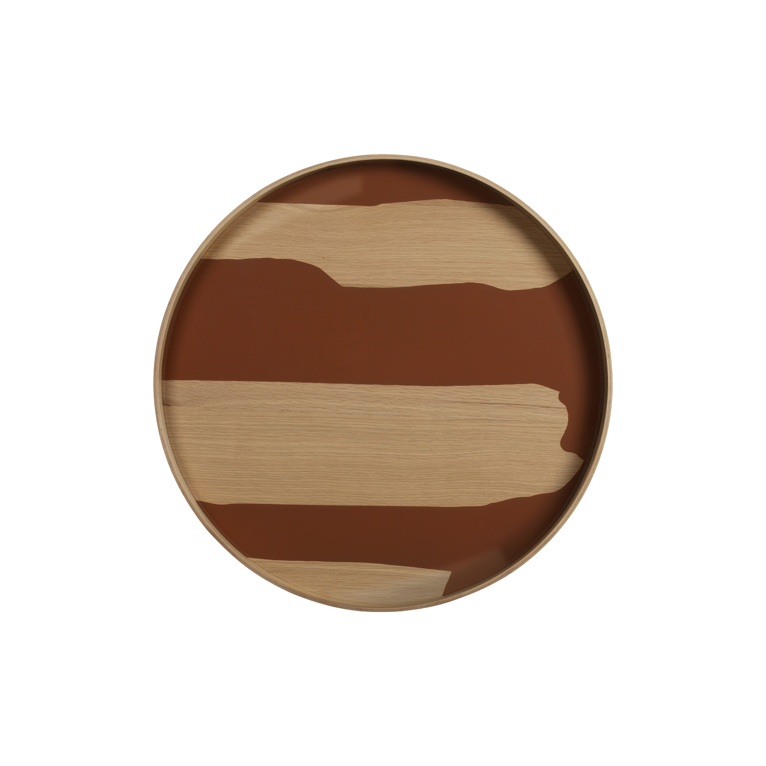 Ethnicraft - Accessoire Second Nature - Marron - Verre'sérigraphié - Designer Dawn Sweitzer