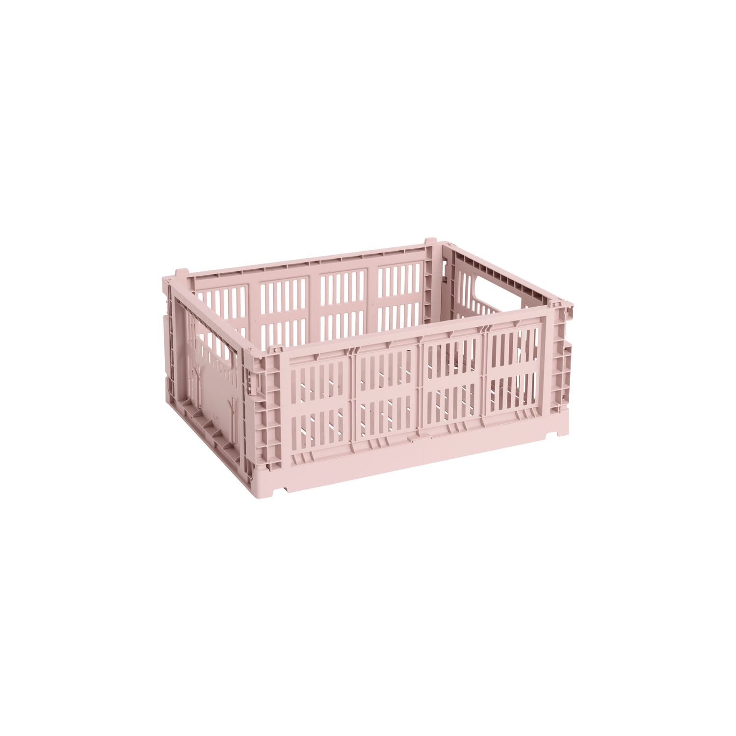Hay Pink - Basket Colour Crate - Recycled Polypropylene - Designer Studio