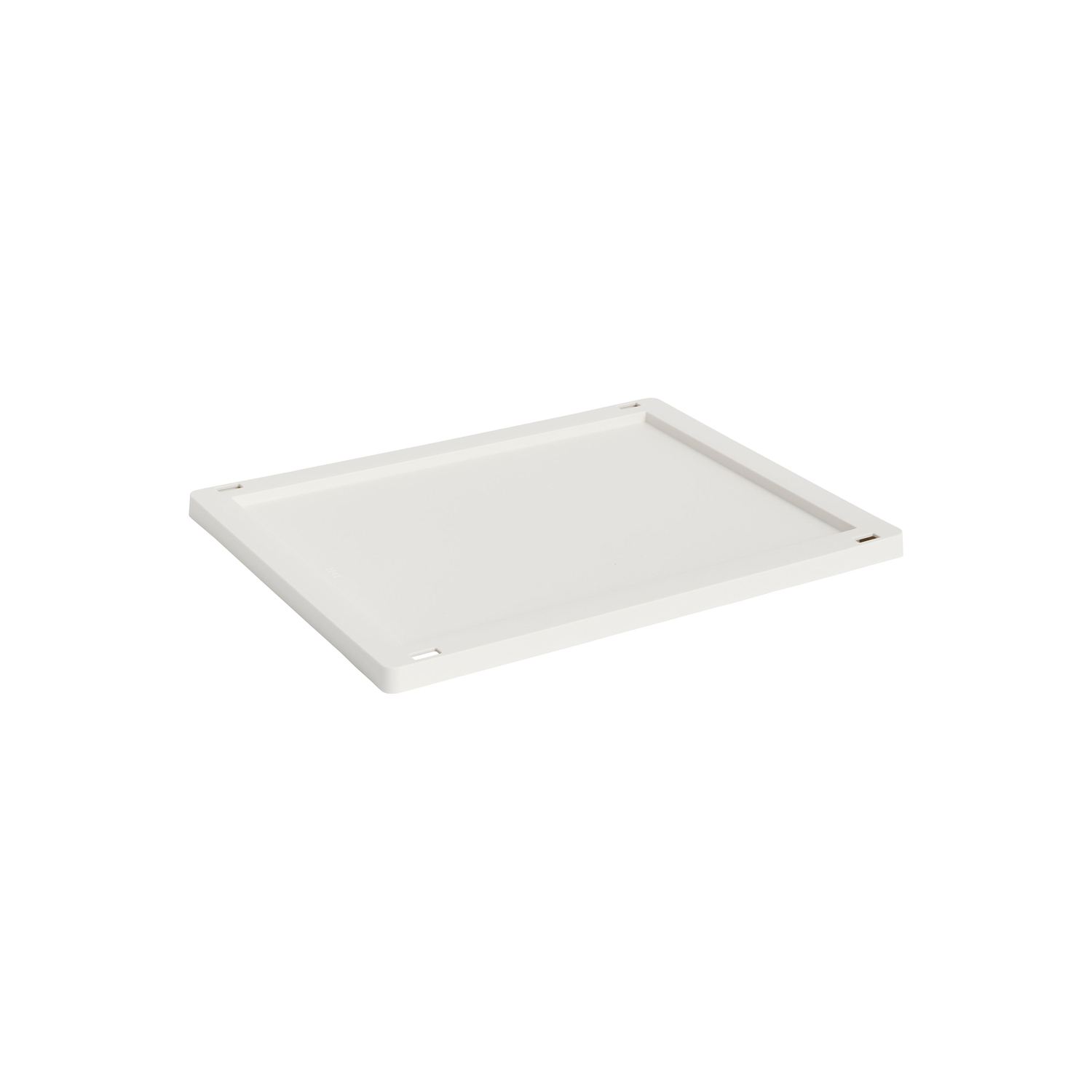 Hay White - Lid Colour Crate - Recycled Polypropylene - Designer Studio