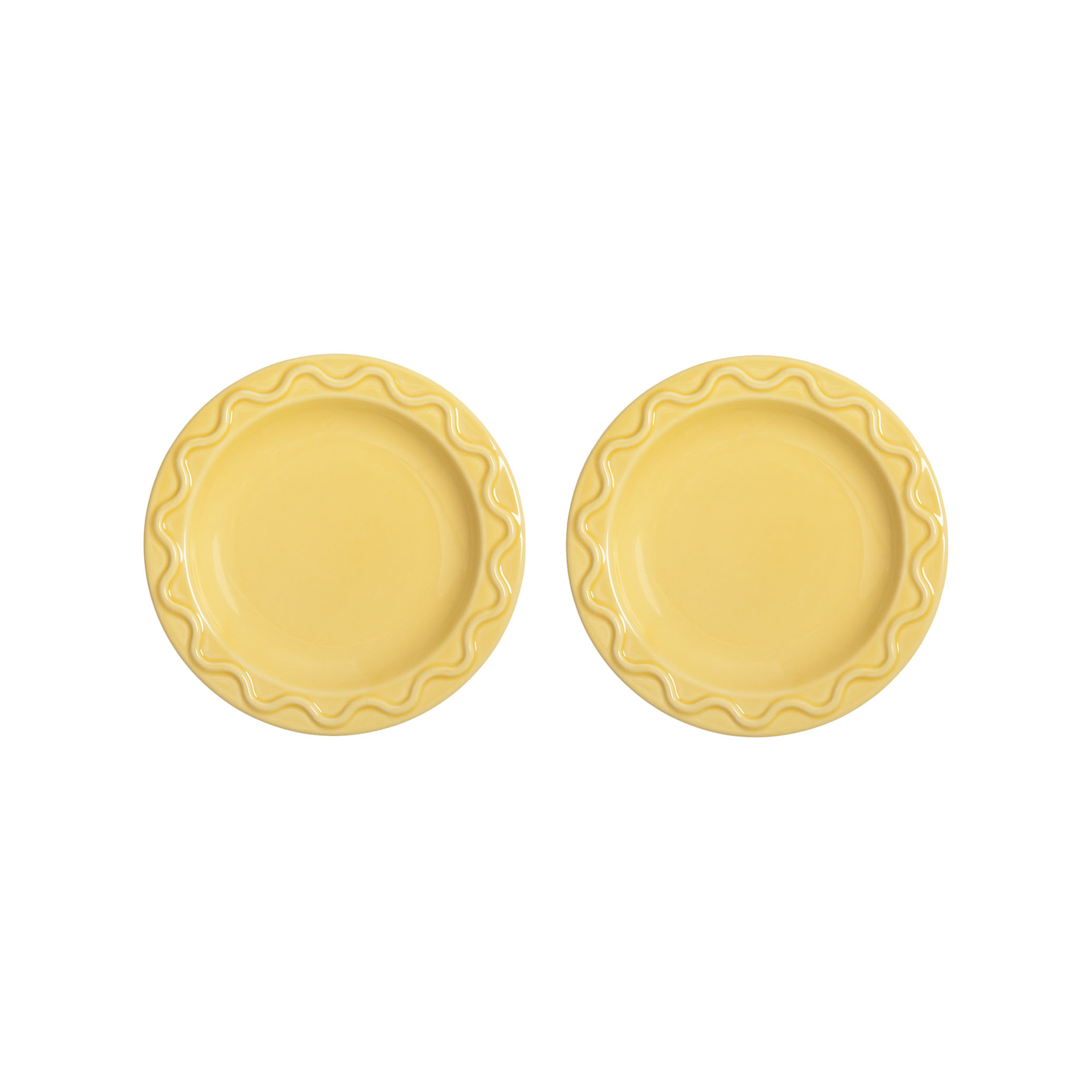 Klevering Yellow & - Set Of 2 - Ø 17.5 Cm Mochi - China