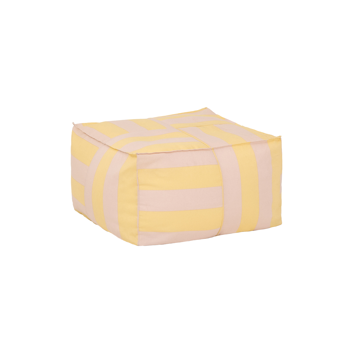 NOBODINOZ - Pouf d'extérieur Otto - Jaune - Polystyrène expansé