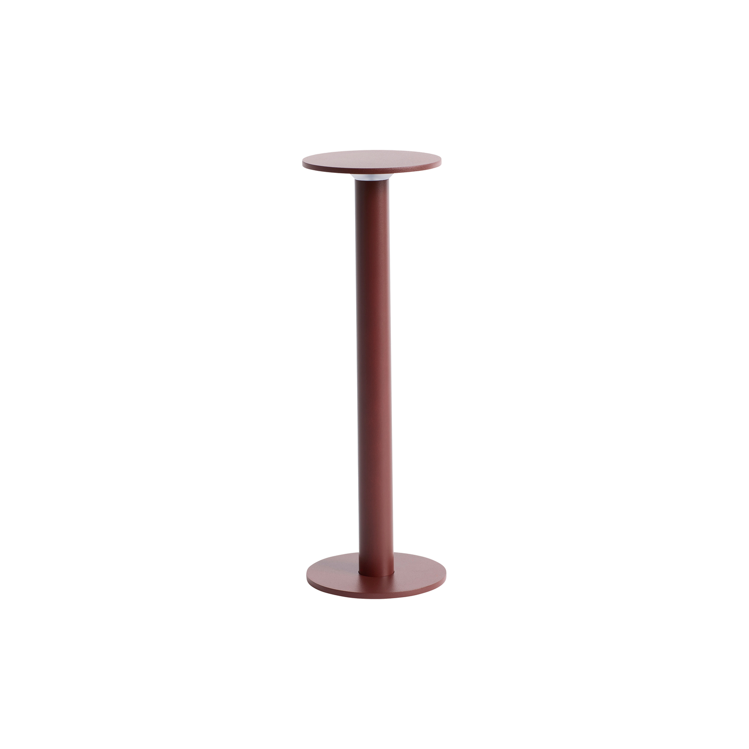 Hay Red - Wireless Rechargeable Outdoor Lamp Host - Thermolacque Aluminium - Designer Studio