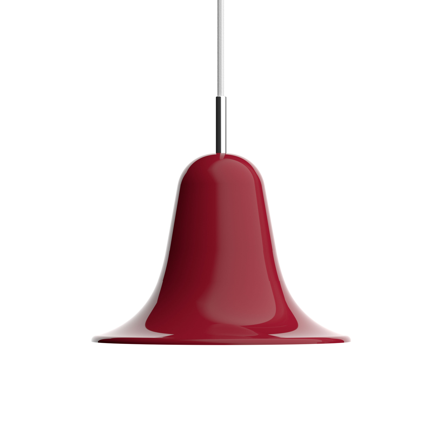 Verpan Red - Pendant Pantop - Lacque Metal - Designer Verner Panton