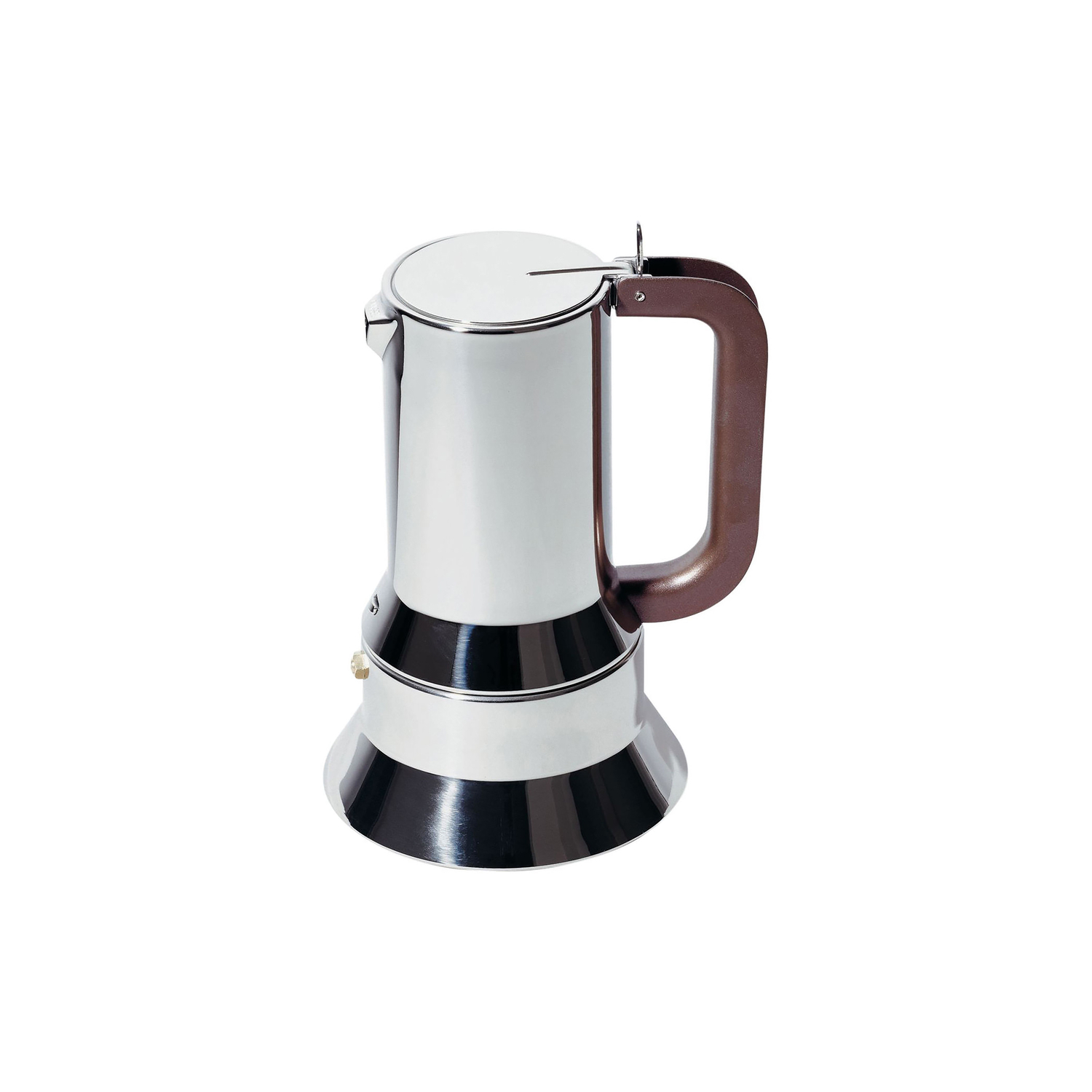 Alessi - Italian Espresso Maker 9090 - Metal - Stainless Steel - Designer Richard Sapper
