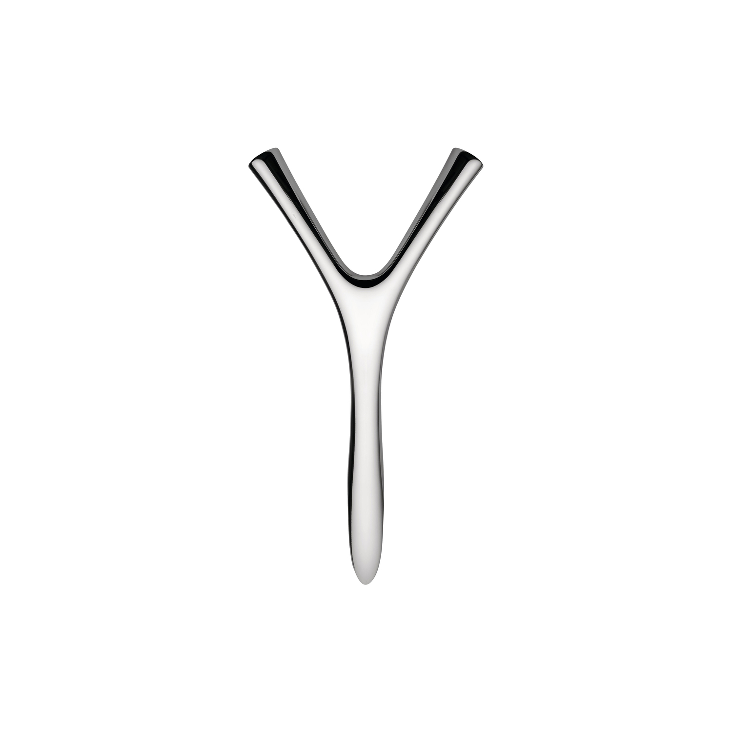 Alessi - Bottle Opener Virgula Divina - Metal - Stainless Steel - Designer Frederic Gooris