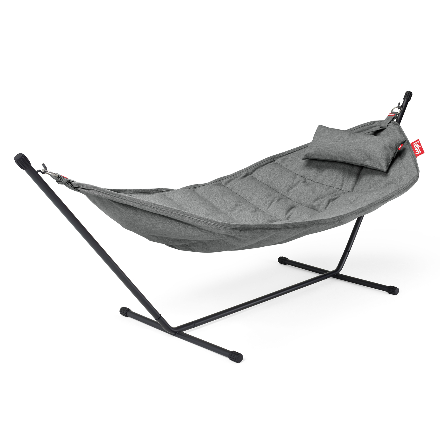 Fatboy Grey - Hammock With Stand Headdemock - Olefin Outdoor Fabric