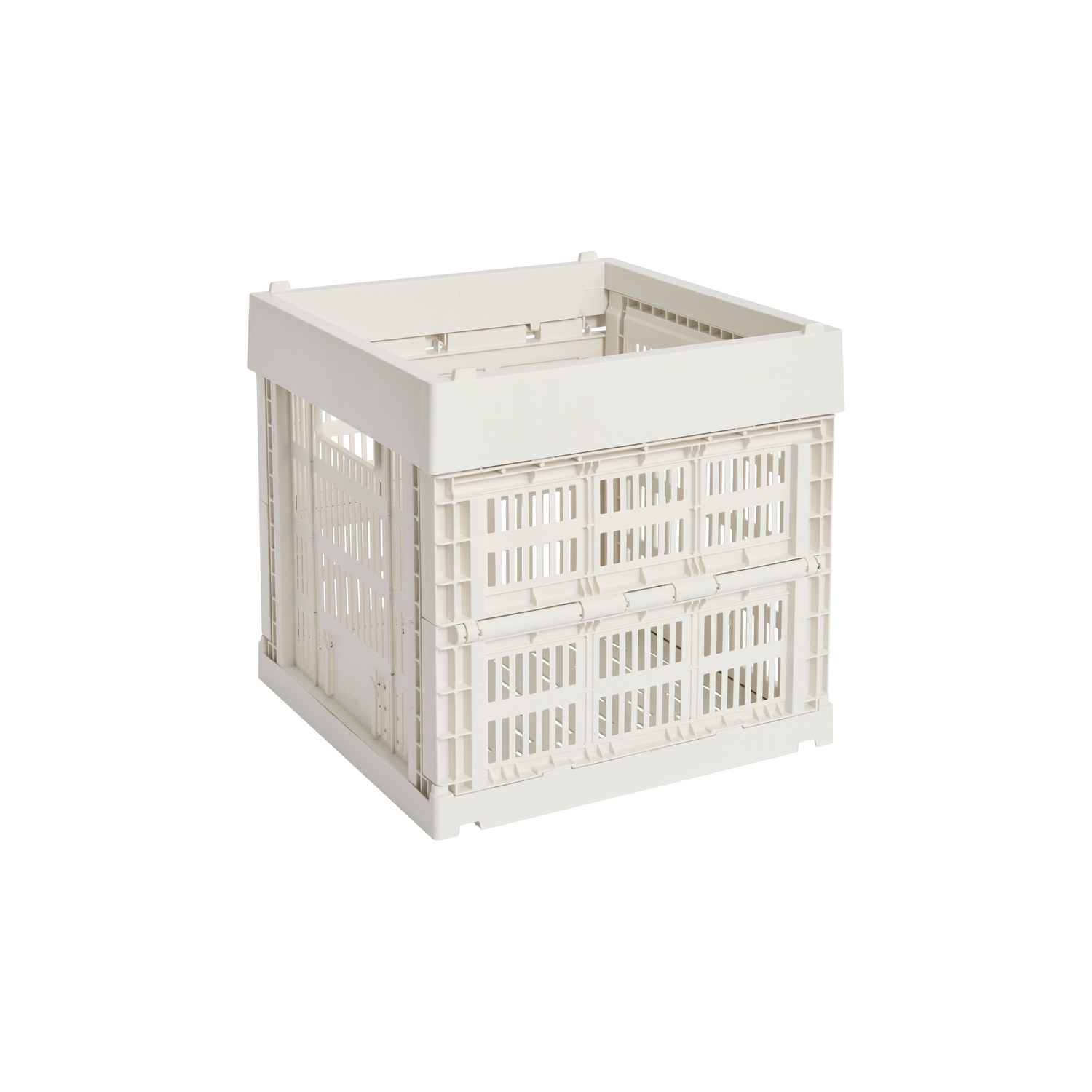 Hay White - Basket Colour Crate - Recycled Polypropylene - Designer Studio