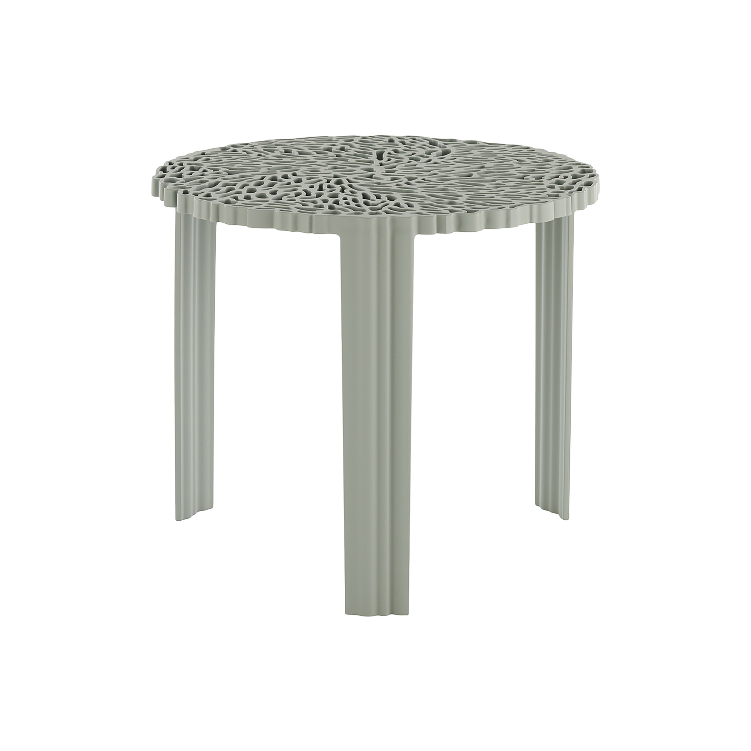 Kartell Green - Coffee Table T-Table - Soft-Touch Pmma - Designer Patricia Urquiola
