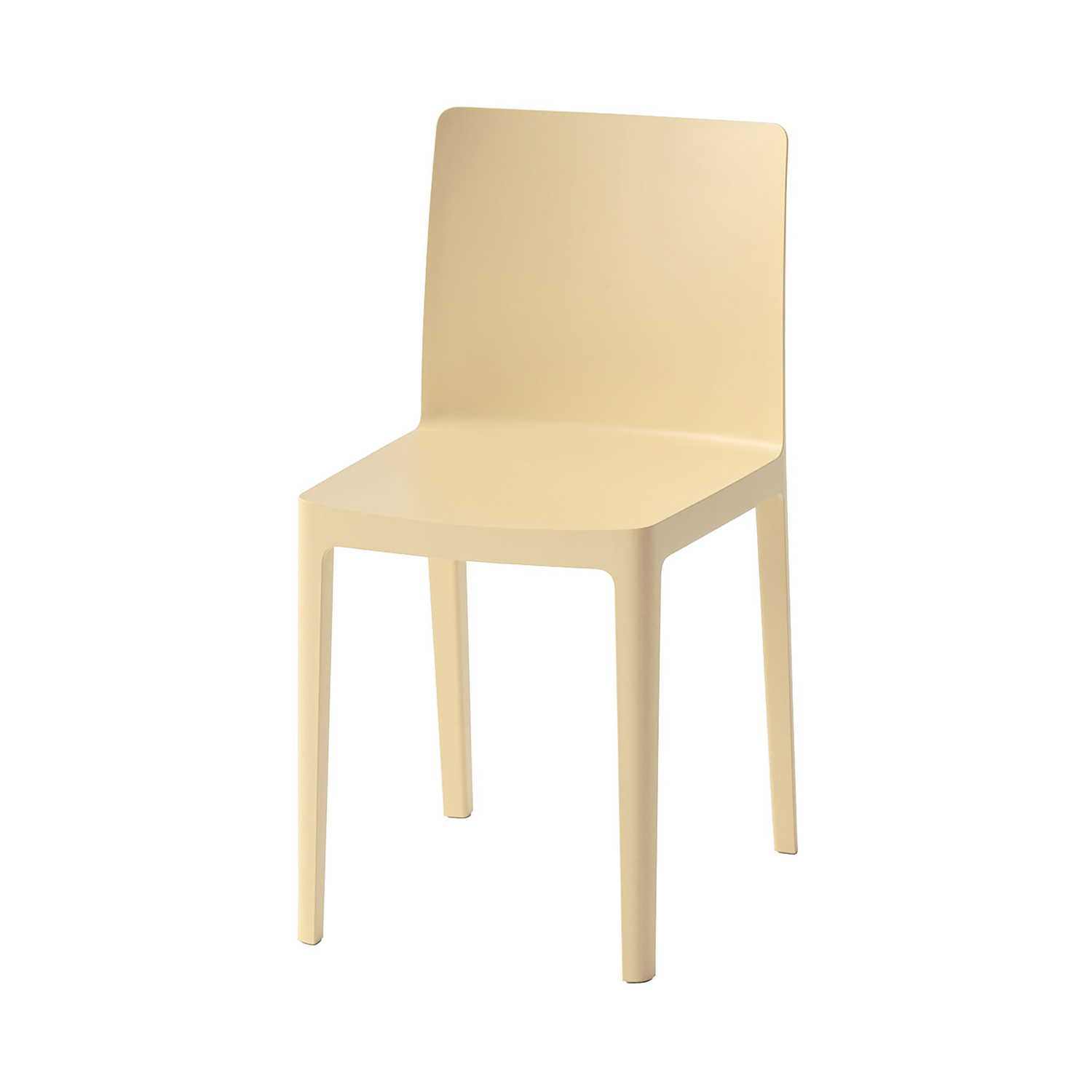 Hay Yellow - Chair Elementaire - Fibreglass - Designer Ronan & Erwan Bouroullec