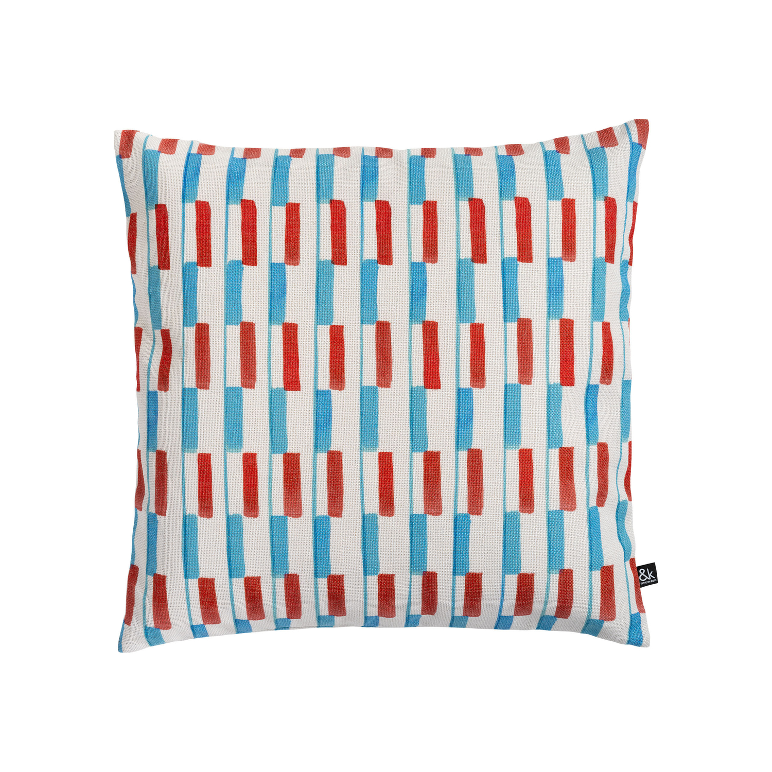 & klevering - Housse de coussin Clash - Multicolore - Polyester