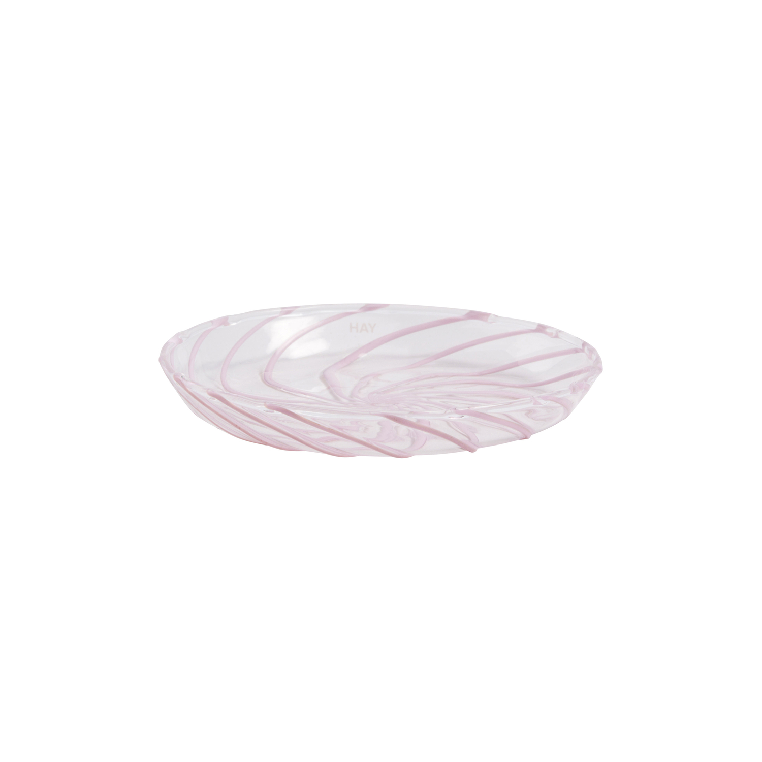 Hay Pink - Set Of 2 - Glass Spin - Transparent - Borosilicated Glass