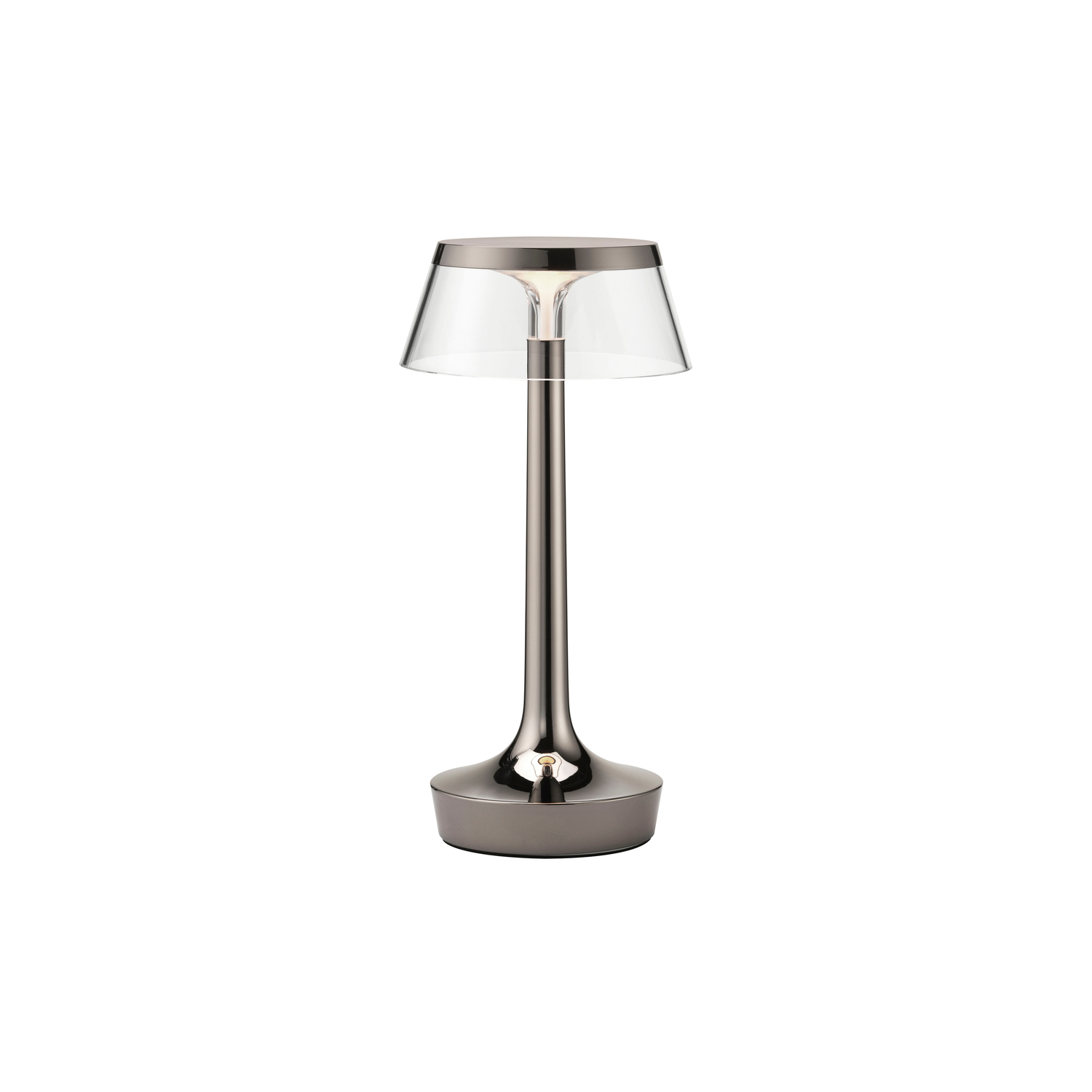 Flos Black - Wireless Rechargeable Lamp Bon Jour - Abs - Designer Philippe Starck