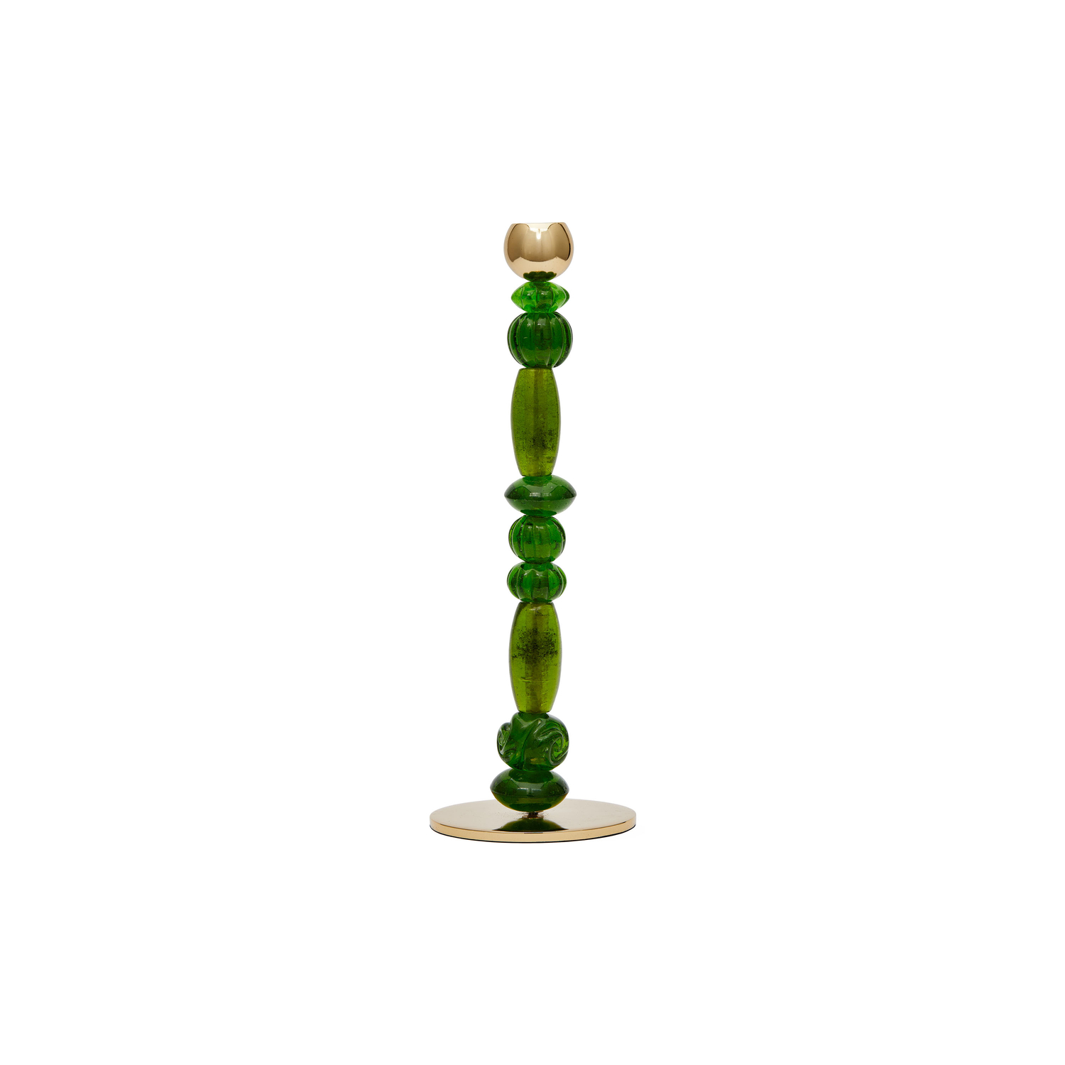 Pols Potten Green - Candle Stick Beads - Recycled Glass