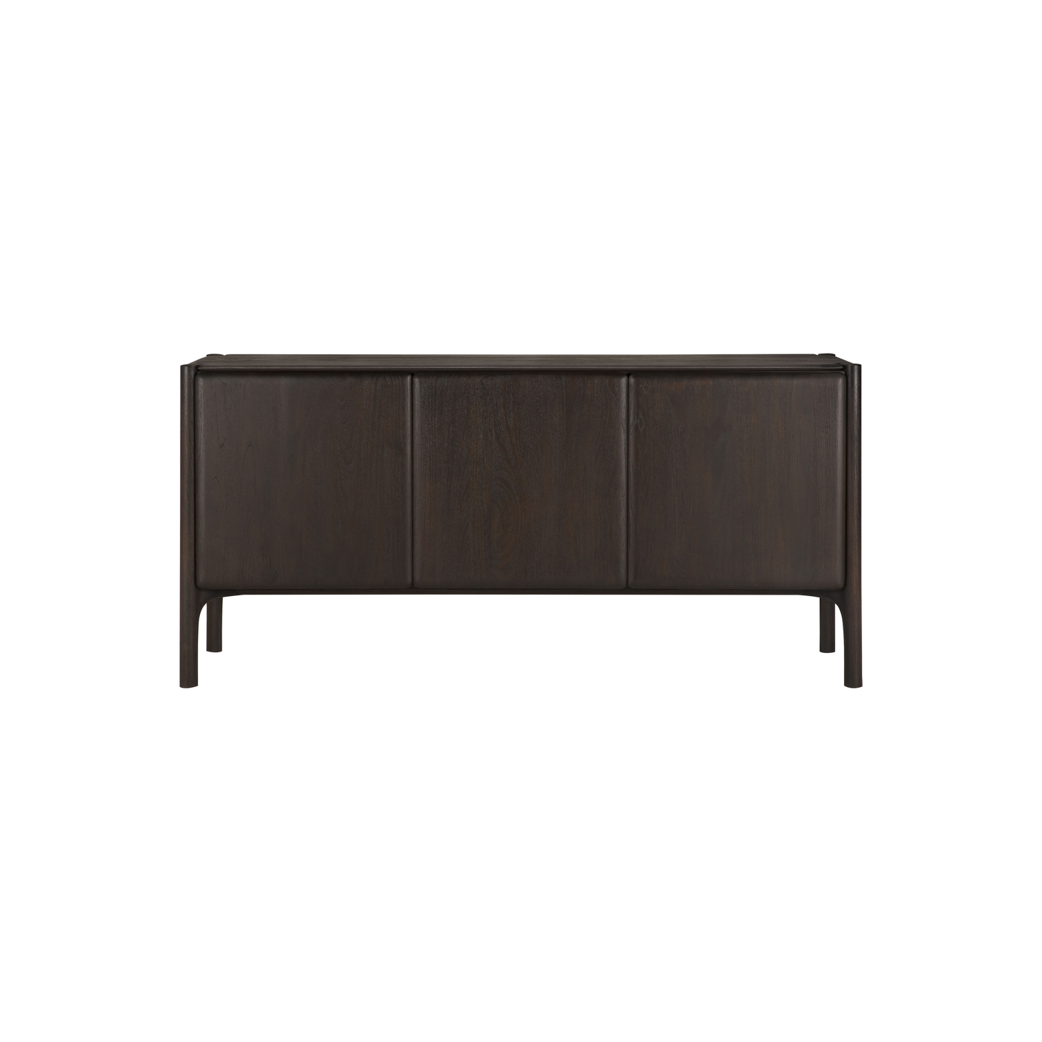 Ethnicraft Brown - Dresser Pi - Solid Teak, Stained - Designer Alain Van Havre
