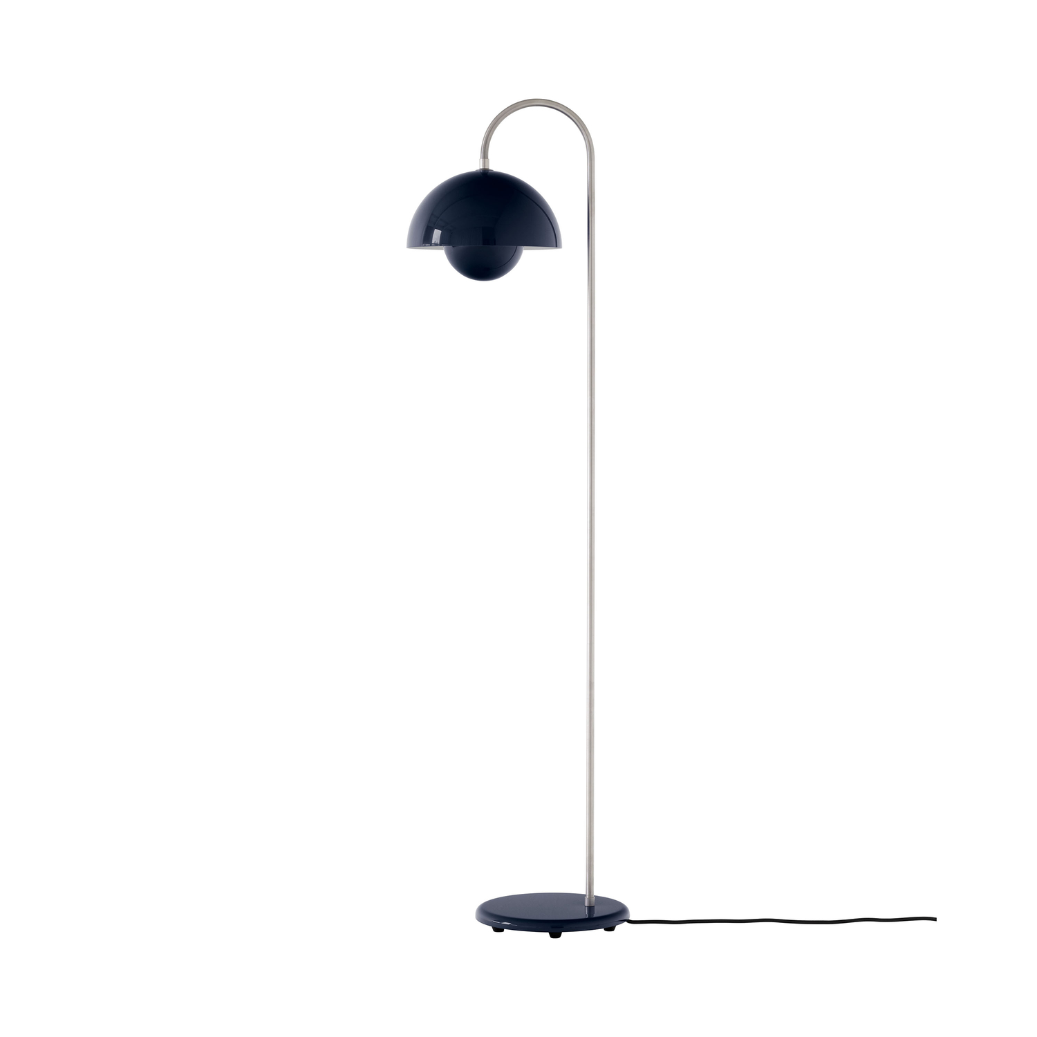 Tradition Blue &Tradition - Floor Lamp Flowerpot - Steel - Designer Verner Panton