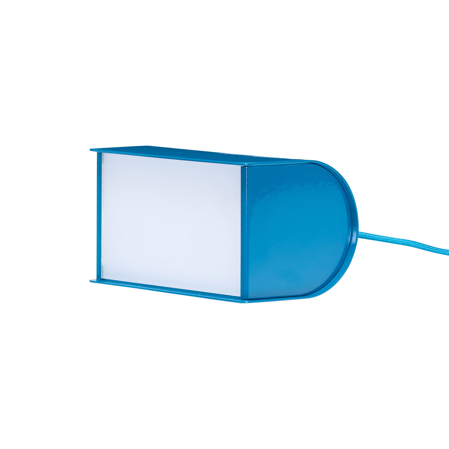 Hübsch Blue - Table Lamp Book - Opal Glass