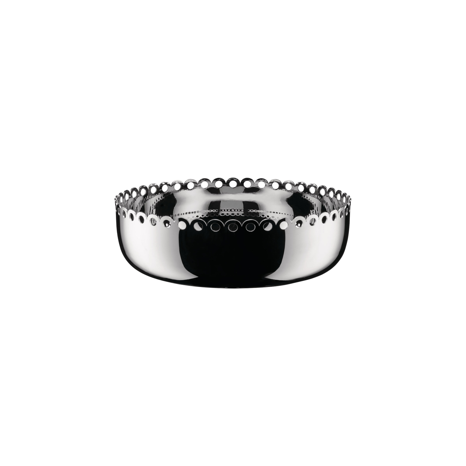 Alessi - Basket Tornitore Matto - Metal - Polished Stainless Steel - Designer Nika Zupanc
