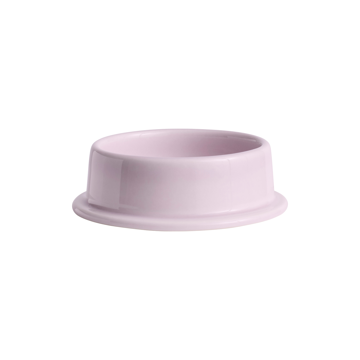 Hay Pink - Candle Stick Column - Enamelled Earthenware