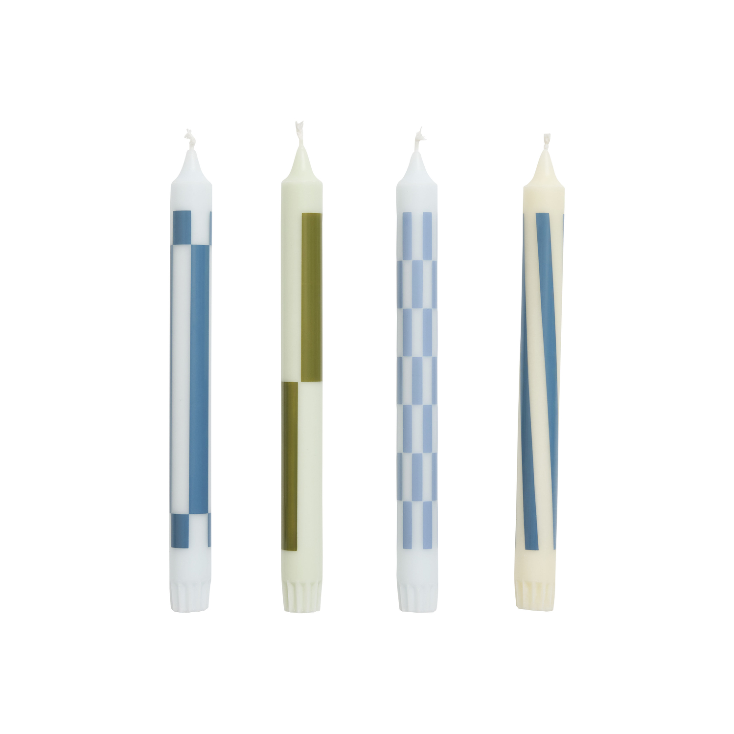 Hay - Set Of 4 - Multicoloured - Vegetable Stearin