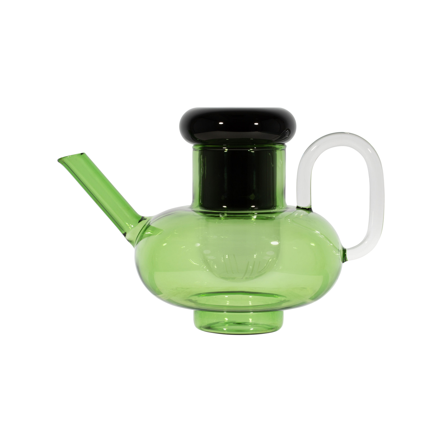 Tom Dixon Green - Teapot Bump - Blown Borosilicate Glass - Designer