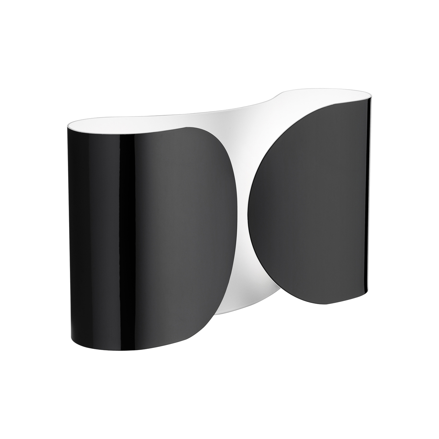 Flos - Applique Foglio - Noir - Acier - Designer Tobia Scarpa