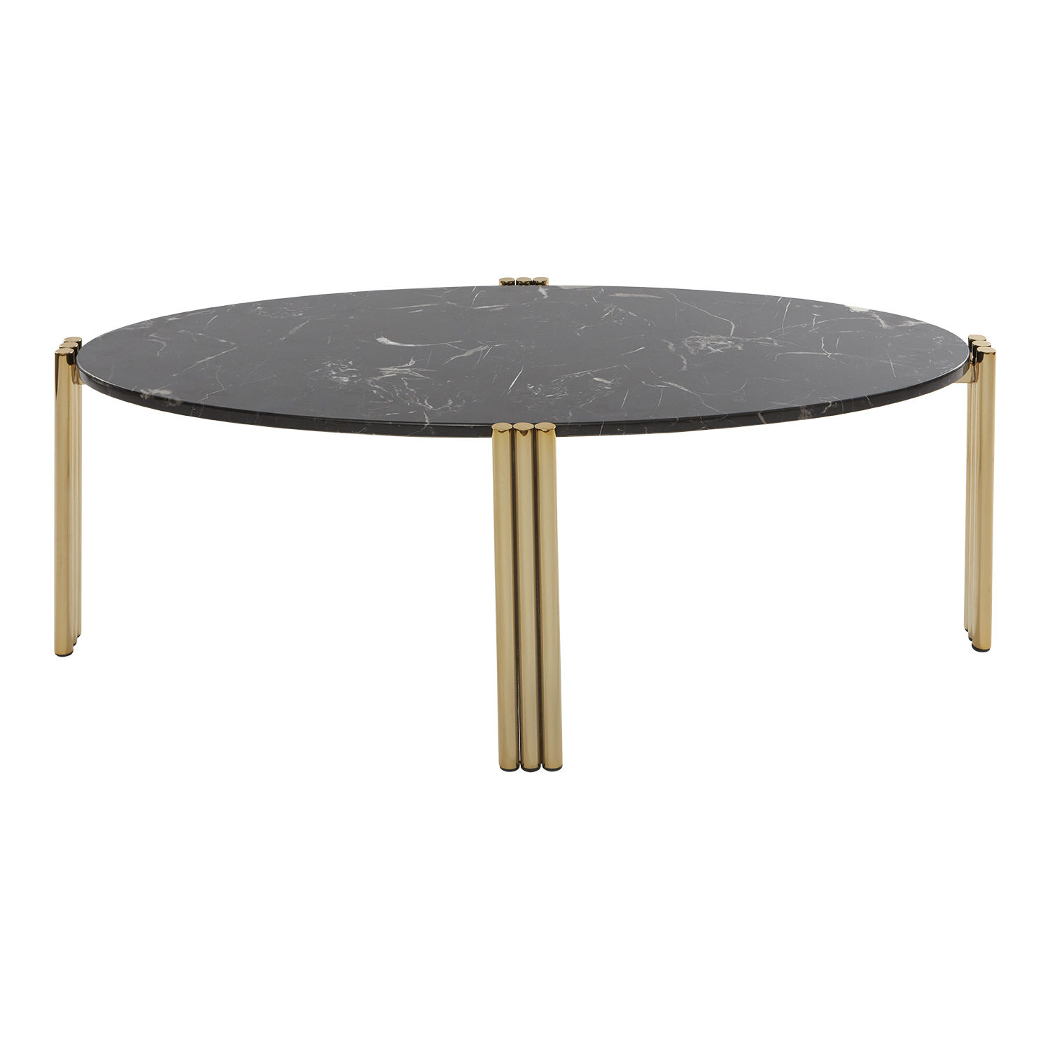 Aytm Gold - Coffee Table Tribus - Marble
