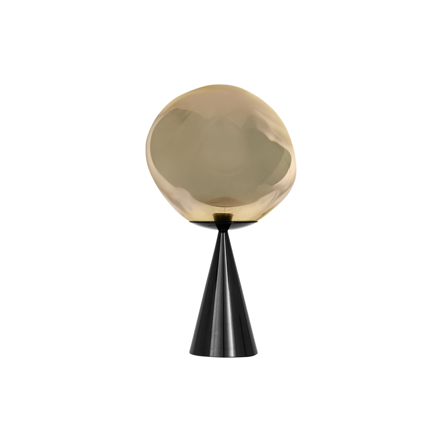 Tom Dixon Gold - Table Lamp Melt - Blow-Moulded Polycarbonate - Designer