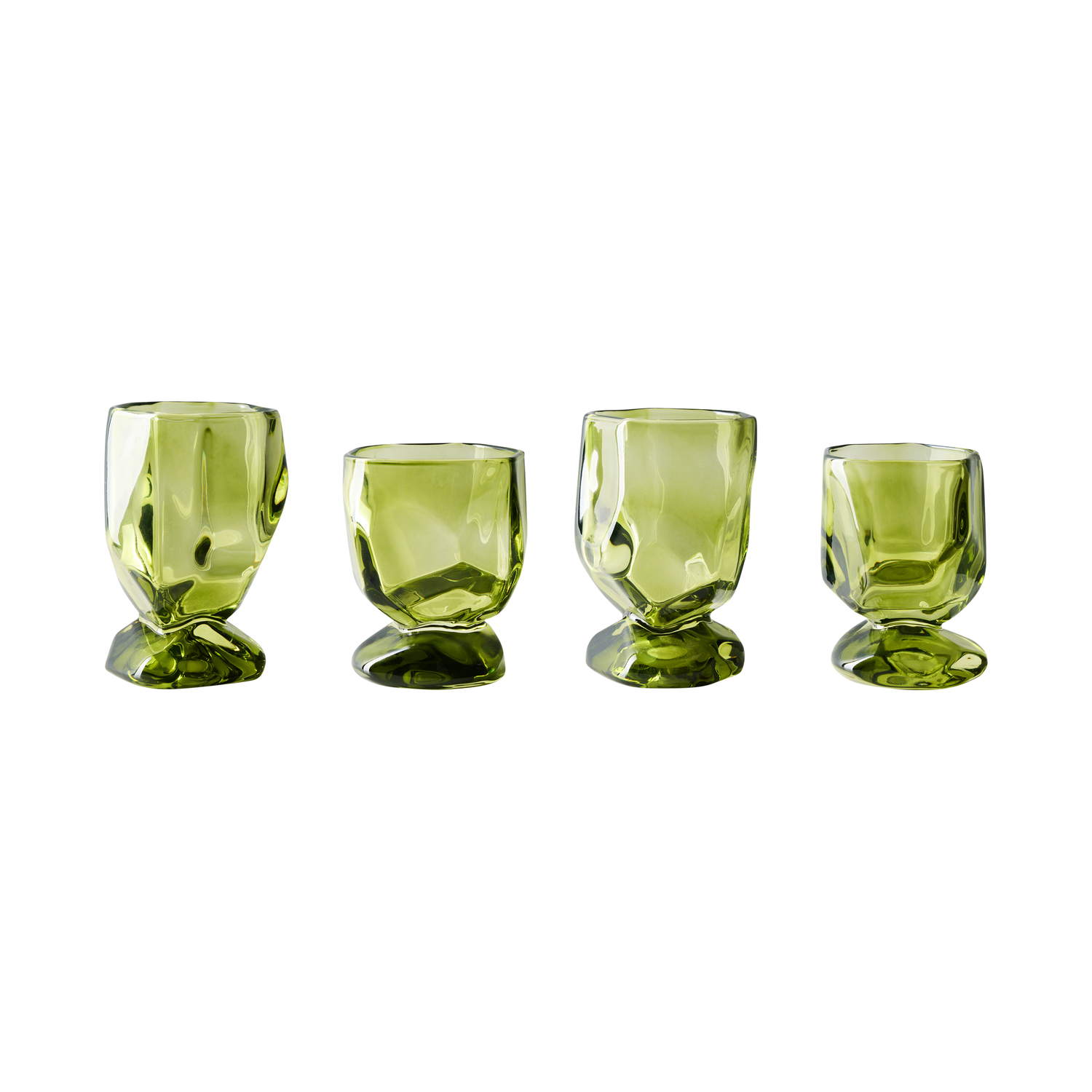 HK LIVING - Verre à vin Nienke Sikkema - Vert - Verre HK LIVING - Verre à vin Nienke Sikkema - Vert - Verre