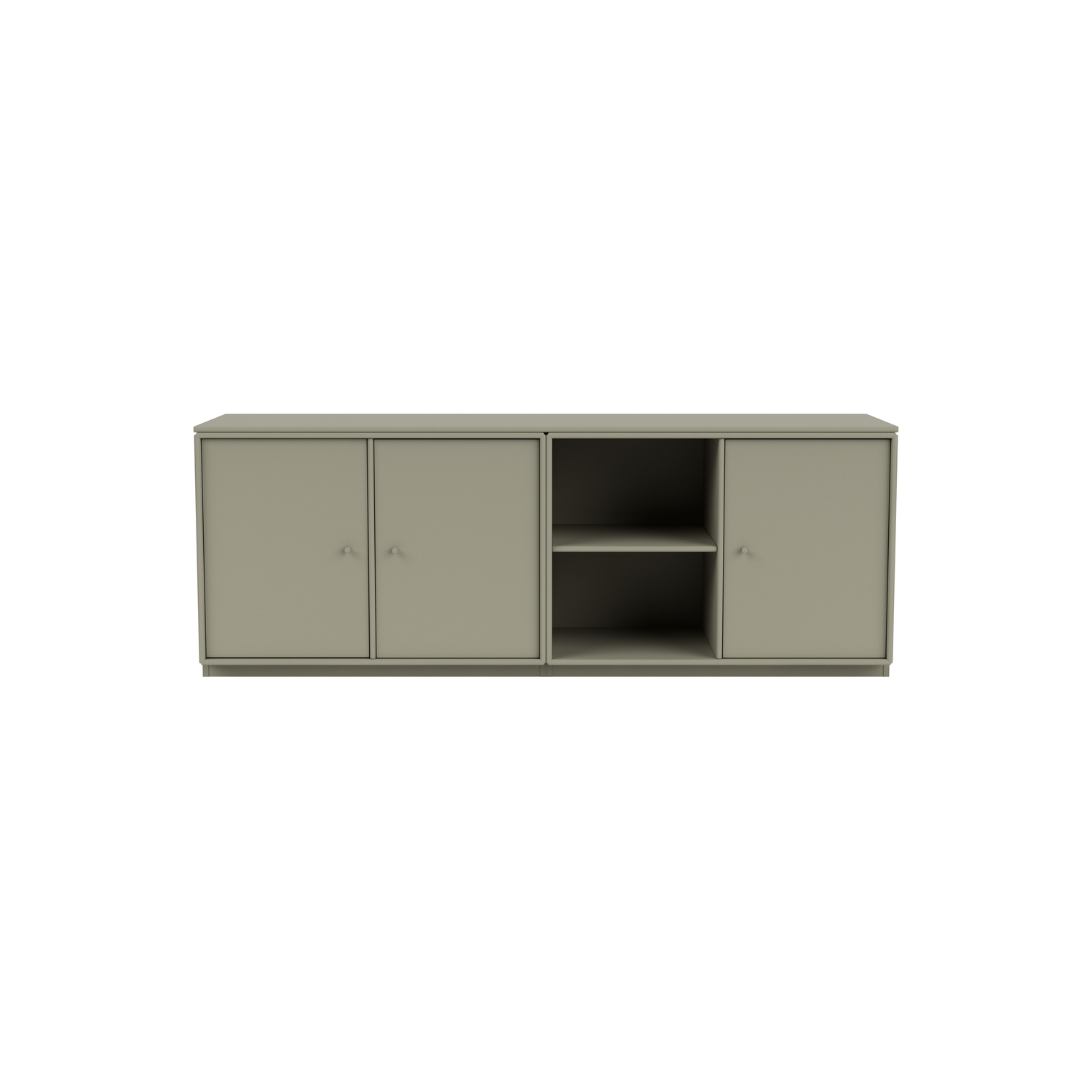 MONTANA - Buffet Buffet - Gris - MDF laqué - Designer Peter J. Lassen