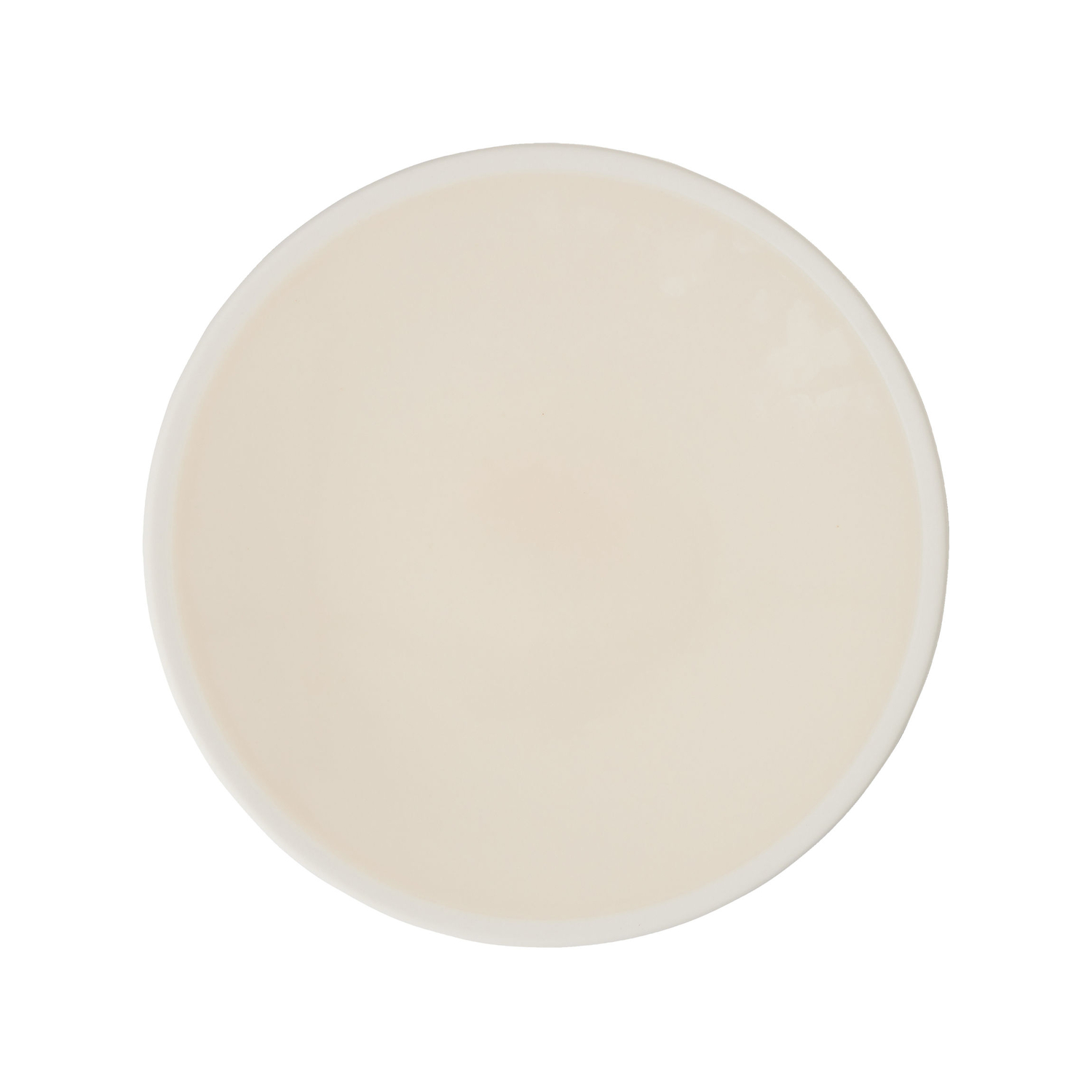 Maison Sarah Lavoine White - Plate Sicilia - Enamelled Sandstone - Designer Sarah Lavoine