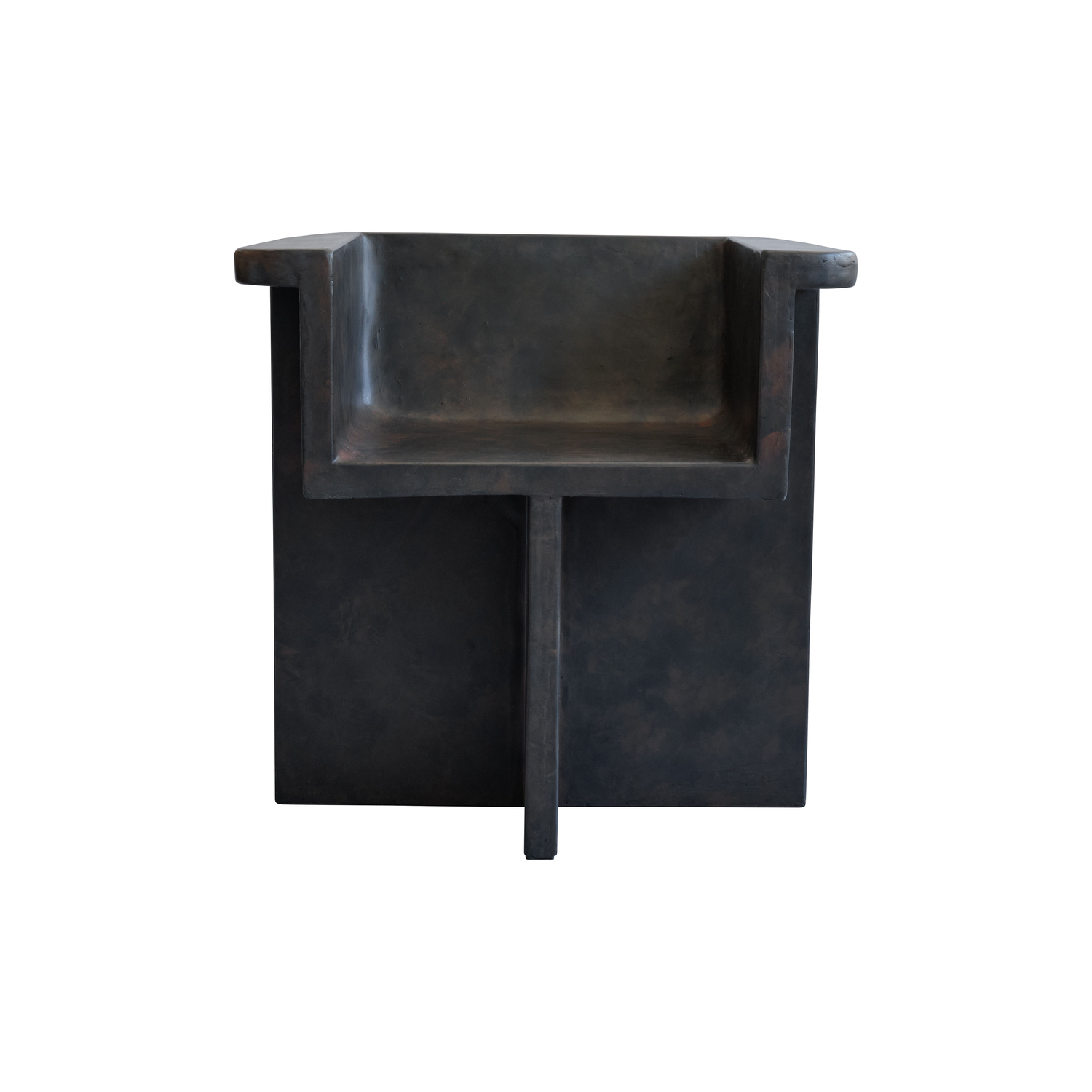 101 Copenhagen Brown - Dining Chair Brutus - Fibre-Reinforced Concrete - Designer Tommy Hyldahl
