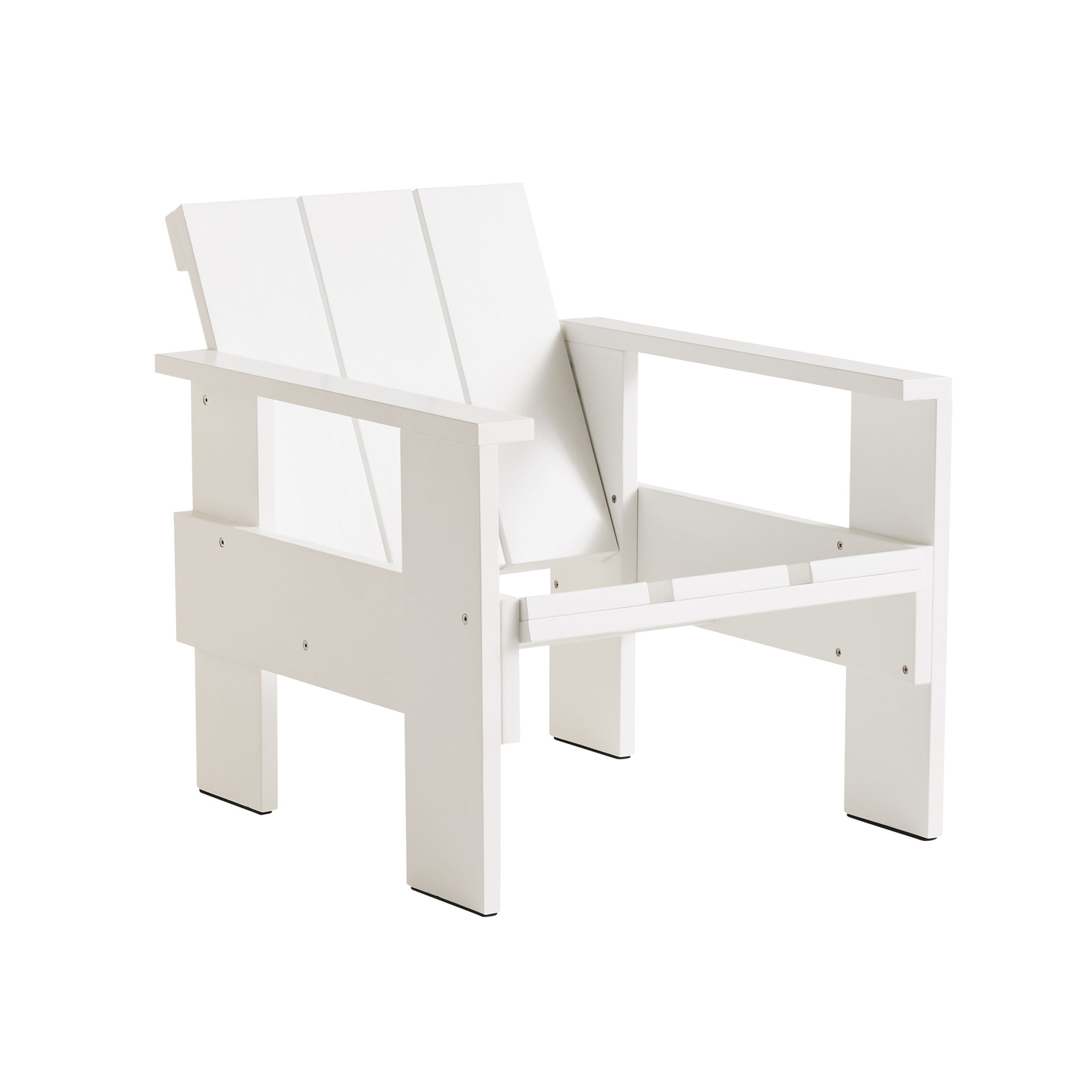 Hay White - Lounge Armchair Crate - Solid Pine - Designer Gerrit Rietveld