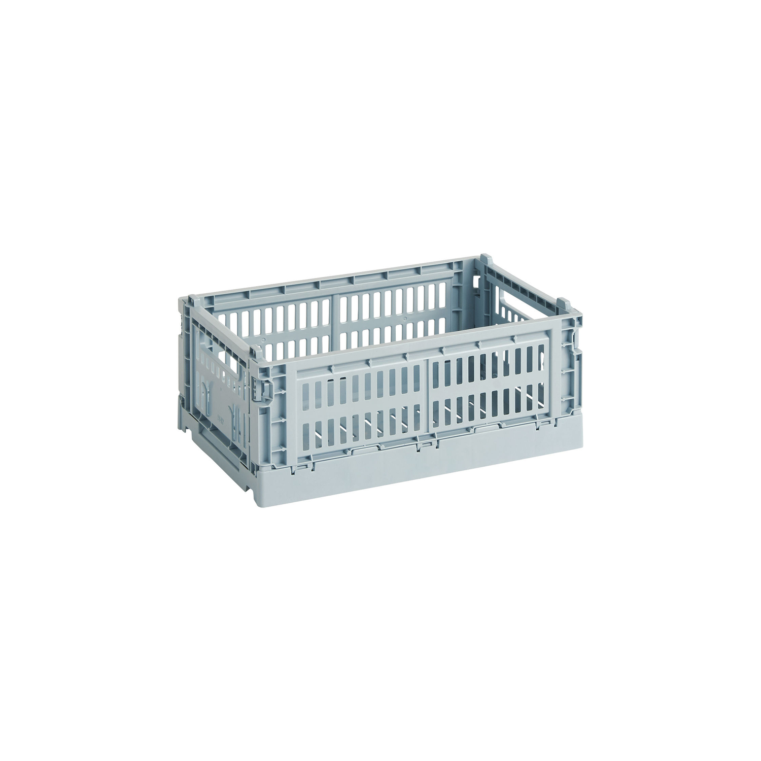Hay Blue - Basket Colour Crate - Recycled Polypropylene - Designer Studio