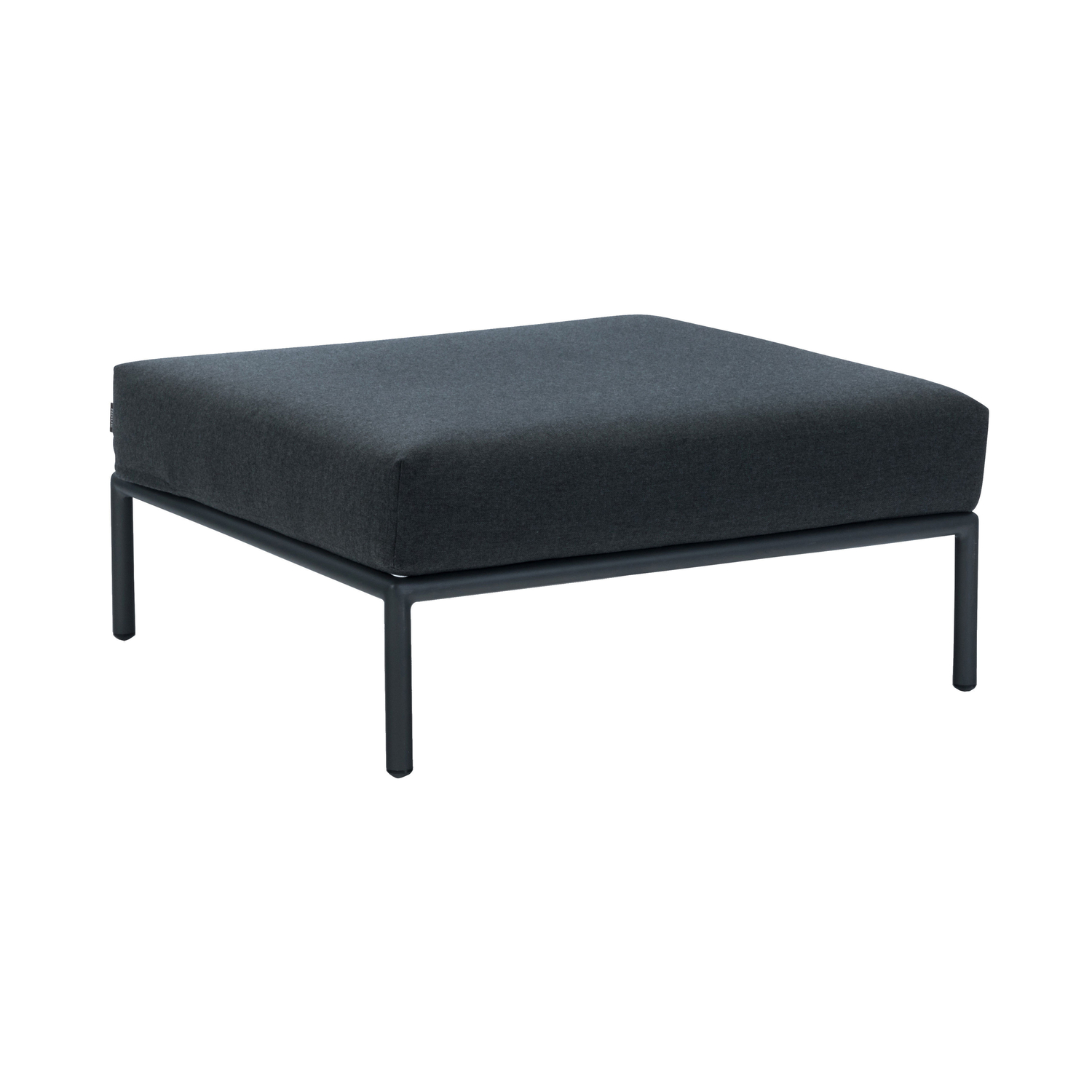 Houe Grau - Gepolstertes Gartensofa Level - Sunbrella Geflochtener Stoff - Designer Henrik Pedersen