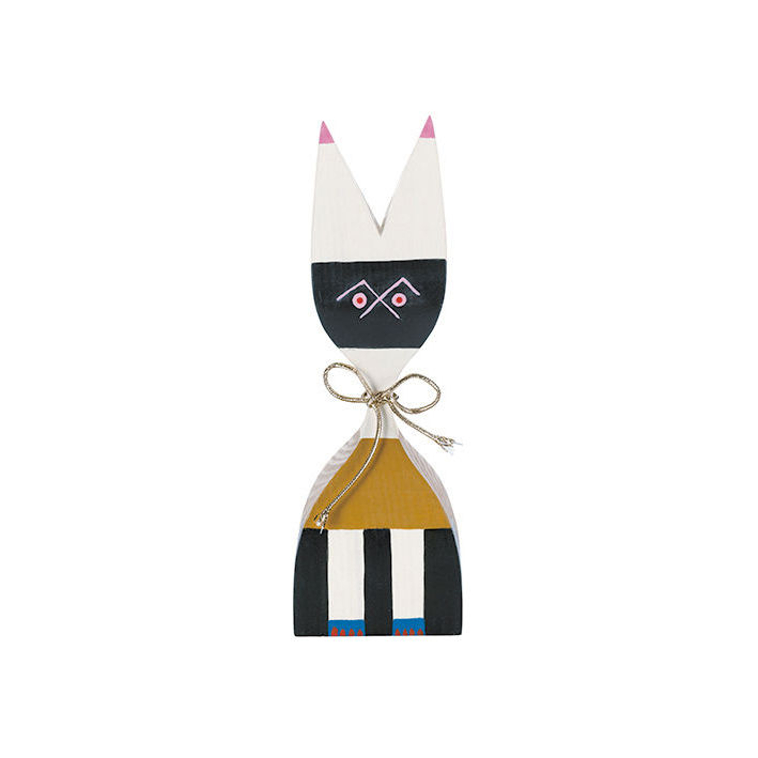 Vitra - Decoration Wooden Dolls Collection - Multicoloured - Fir-Tree - Designer Alexander Girard