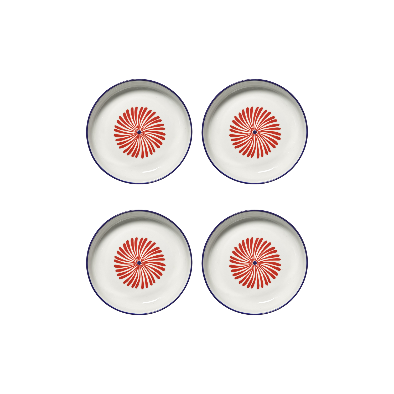 Serax Red - Set Of 4 - Ø 21 Cm Bazaar - Sandstone - Designer Waww La Table
