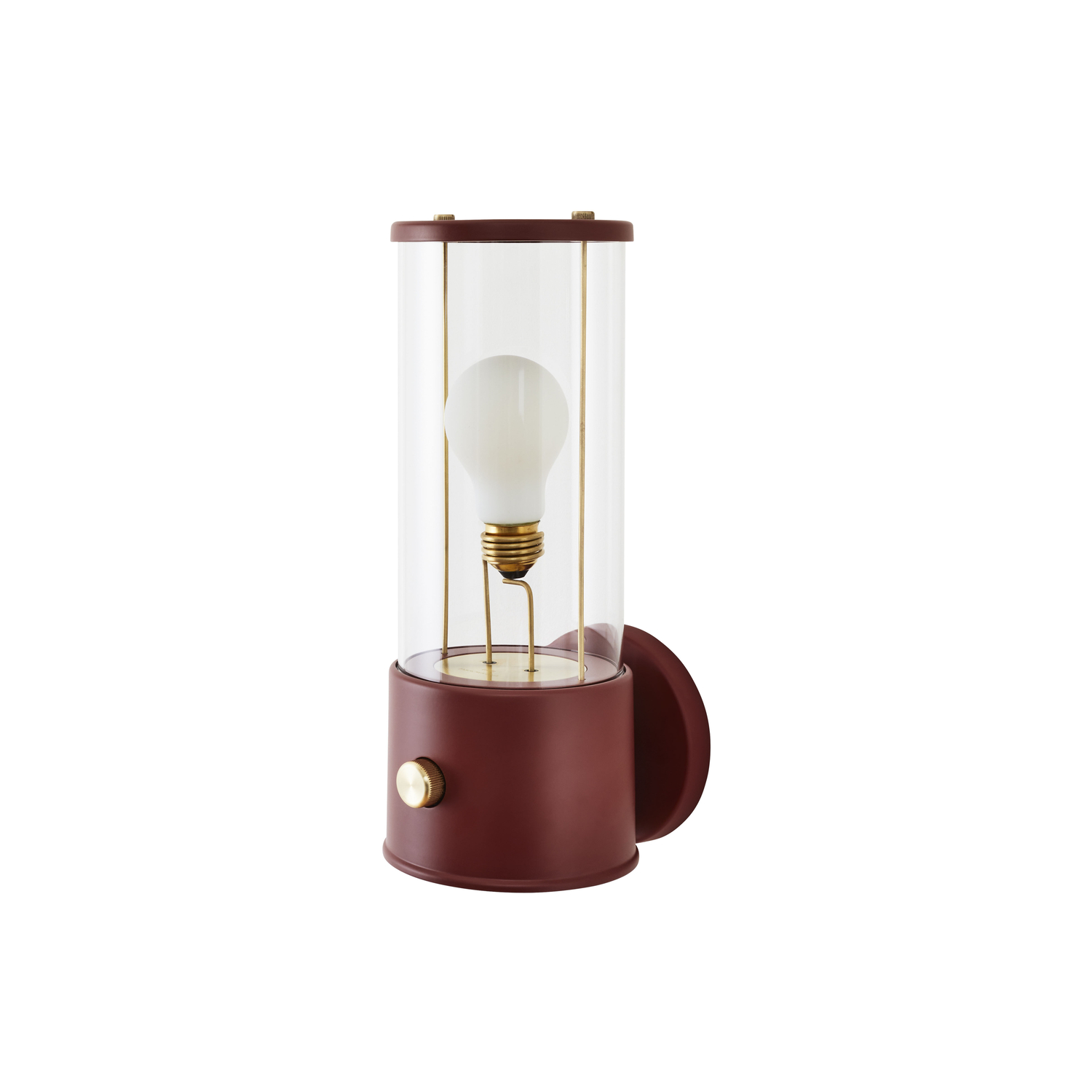 Tala Light/Red - Outdoor Wall The Muse - Solid Brass