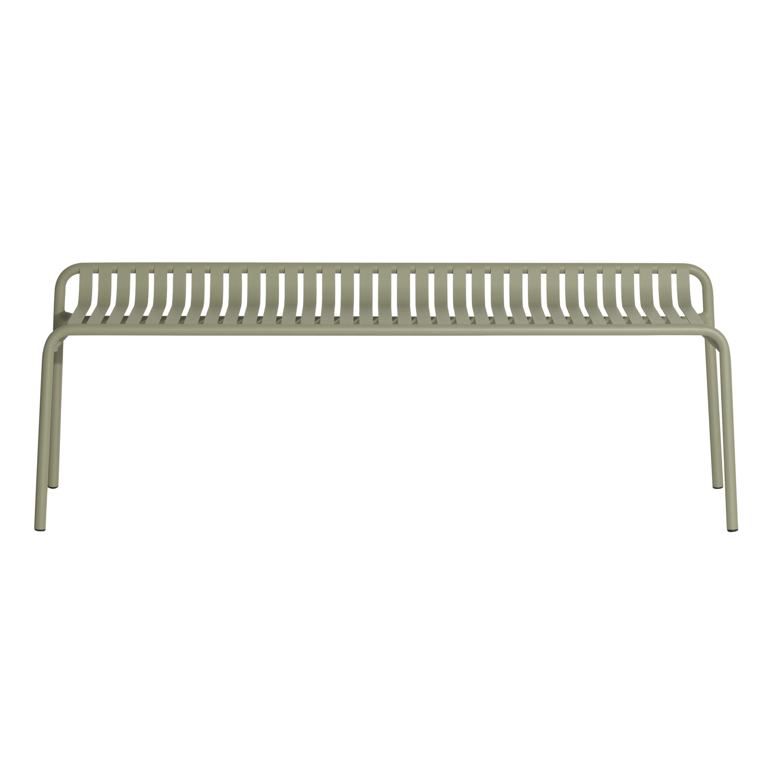 Petite Friture Green - Bench Week-End - Powder Coated Epoxy Aluminium - Designer Studio Brichetziegler