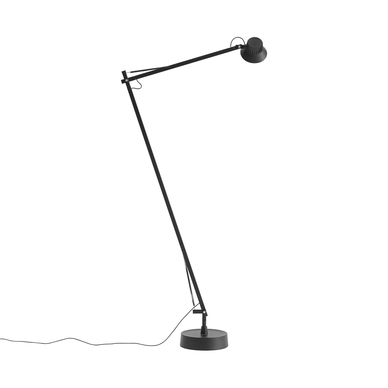 Muuto - Small Reading Lamp Dedicated - Black - Aluminium - Designer Thomas Bentzen