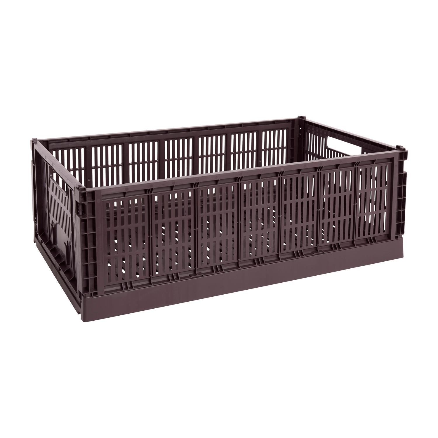 Hay Red - Basket Colour Crate - Recycled Polypropylene - Designer Studio