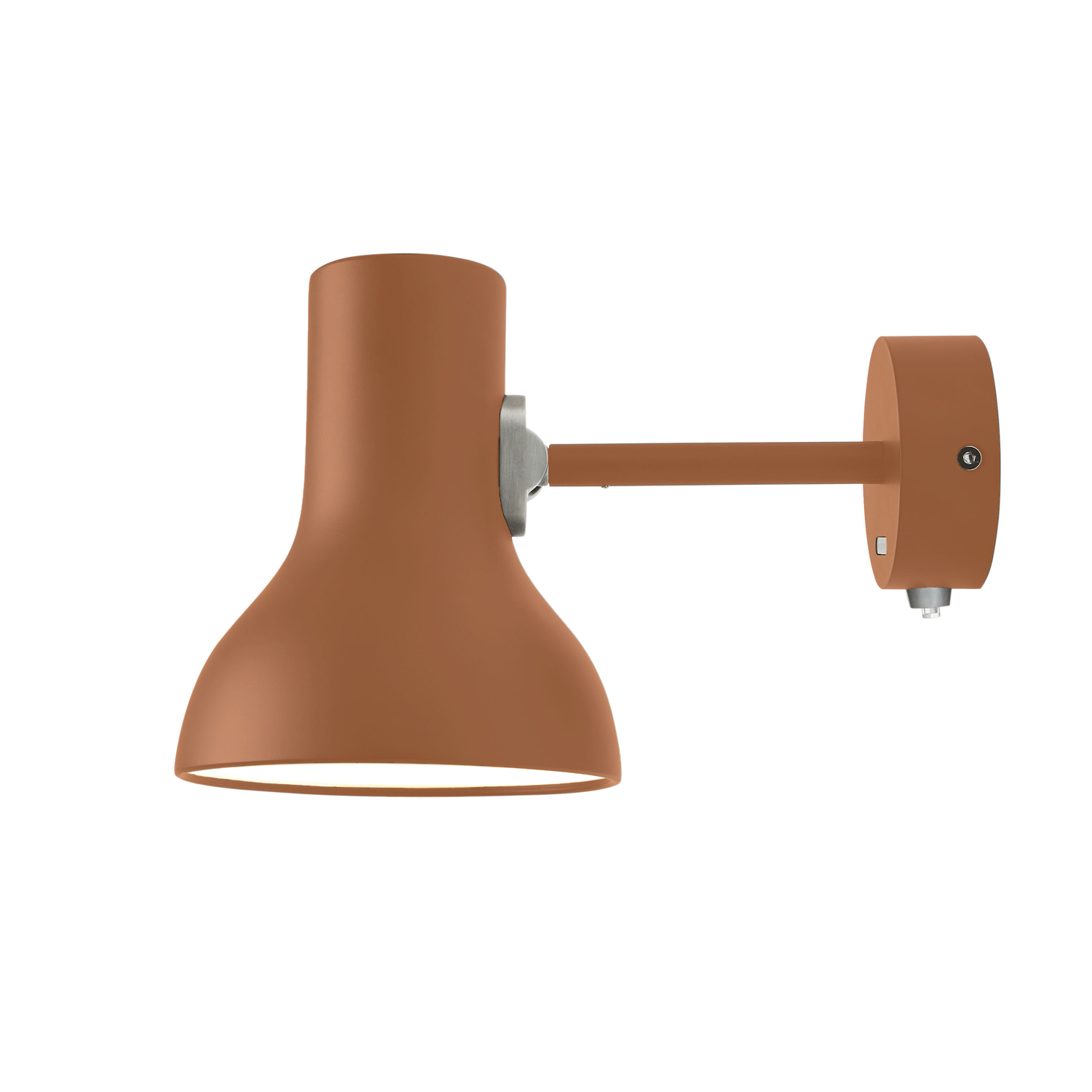 Anglepoise Light/Brown - Wall Type 75 - Aluminium - Designer Margaret Howell