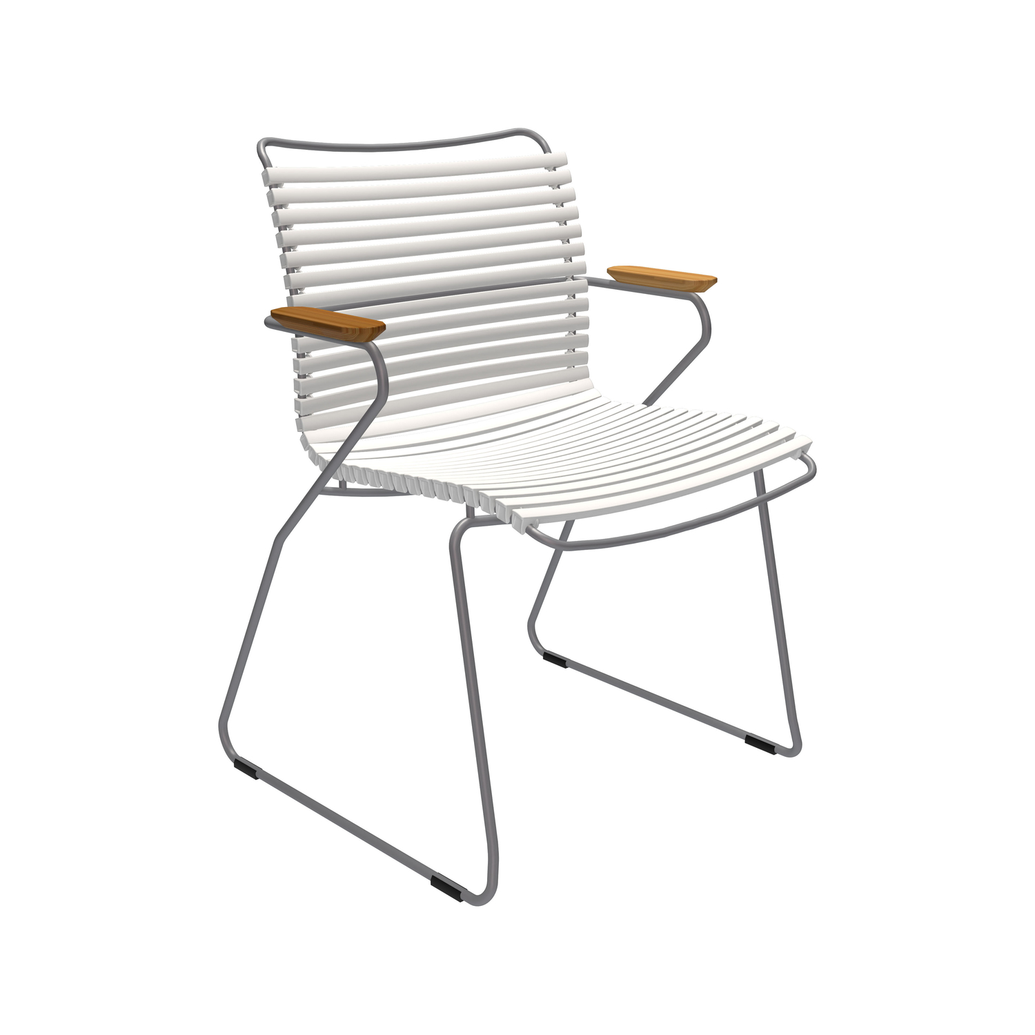 Houe White - Armchair Click - Powder Coated Steel - Designer Henrik Pedersen