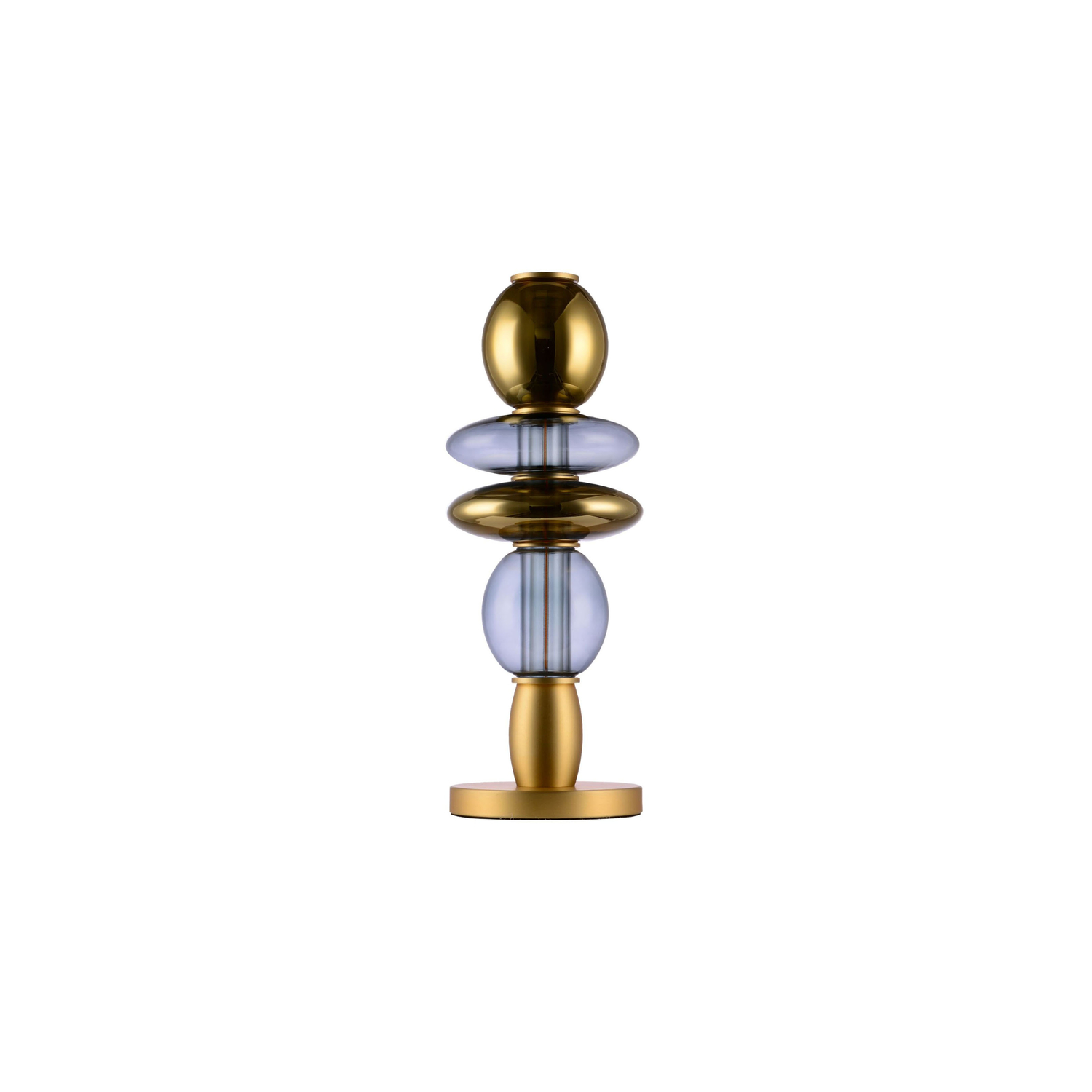 ELEMENTS LIGHTING - Lampe de table Léonor - Gris - Aluminium ELEMENTS LIGHTING - Lampe de table Léonor - Gris - Aluminium